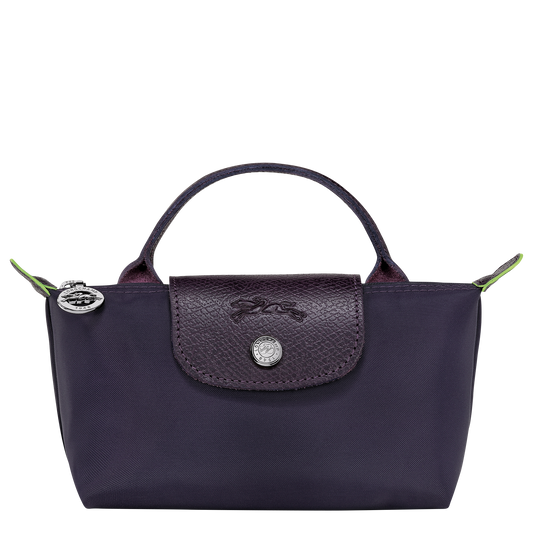 Le Pliage Green Pouch with handle