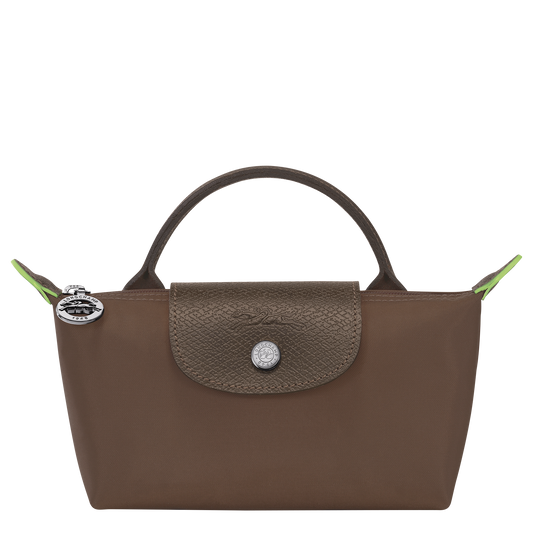 Le Pliage Green  Pouch with handle