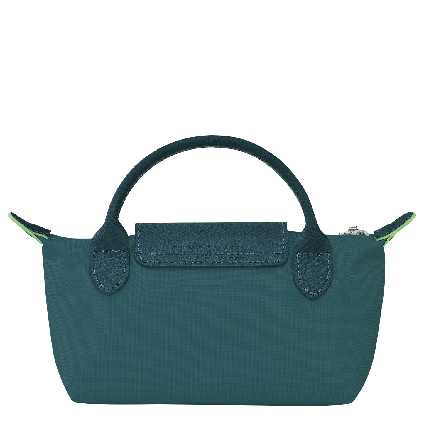 Le Pliage Green Pouch with handle