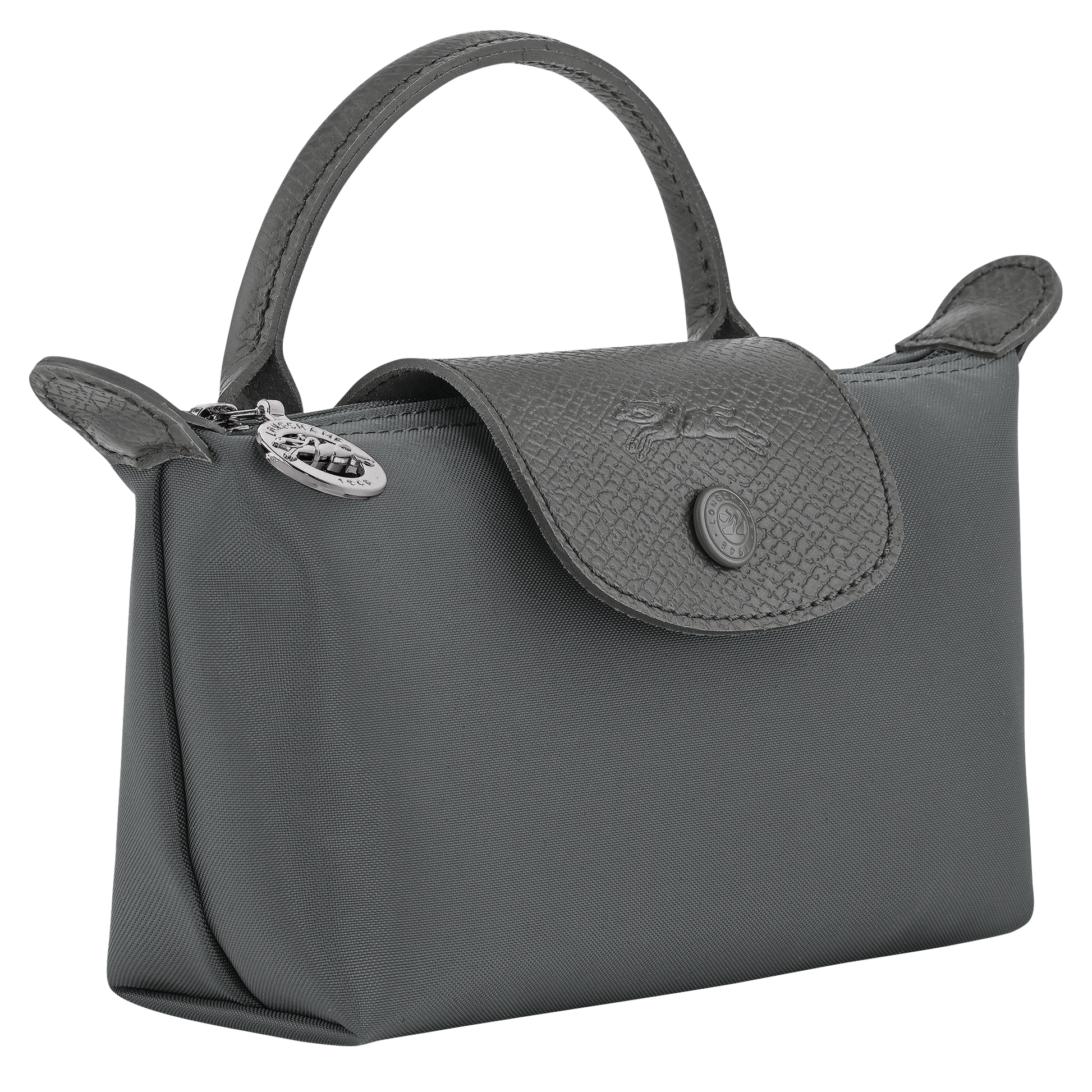 LONGCHAMP-Le Pliage One Pouch-Anthracite-34175979012-3
