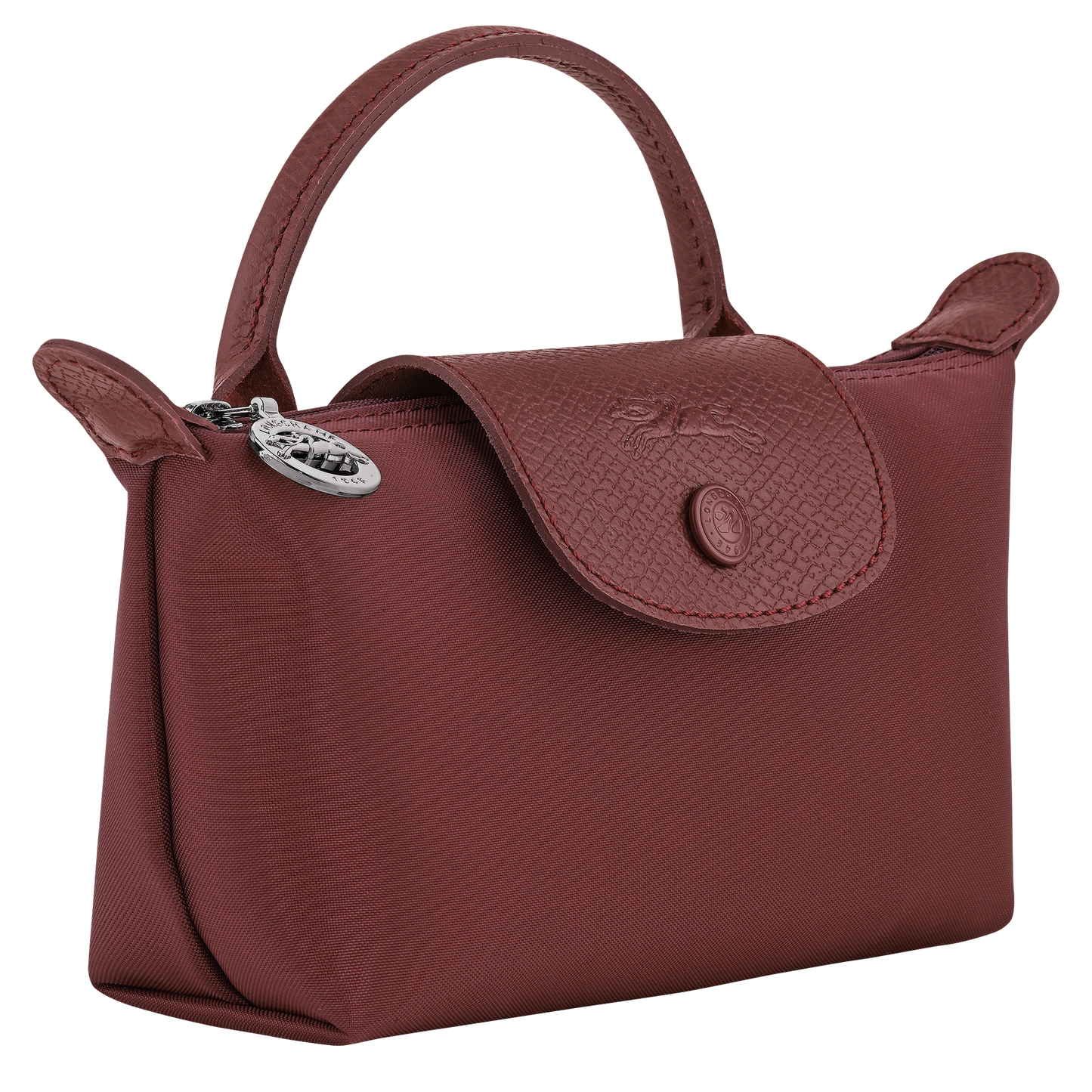 LONGCHAMP-Le Pliage One Pouch-Burgundy-34175979P87-3