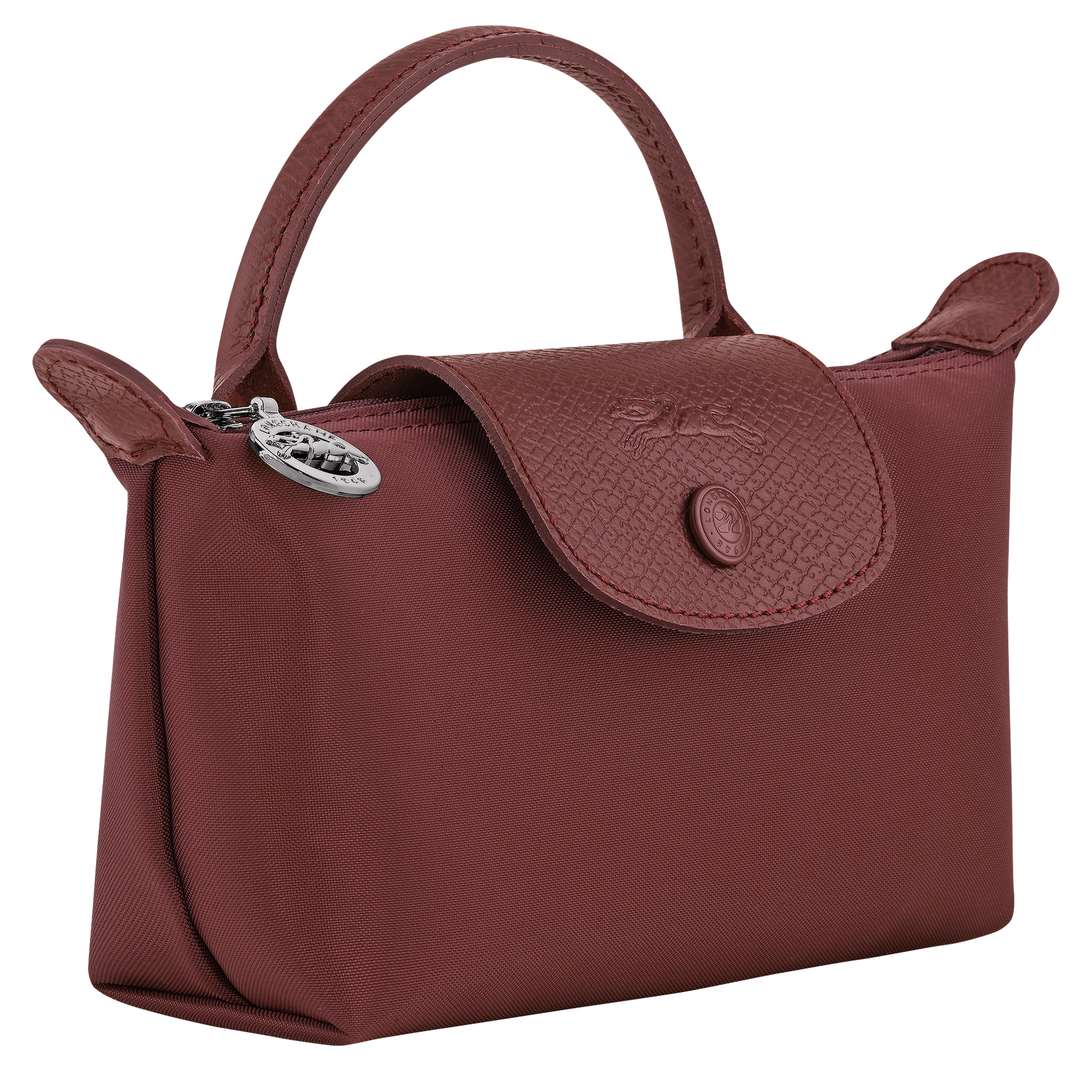 LONGCHAMP-Le Pliage One Pouch-Burgundy-34175979P87-3