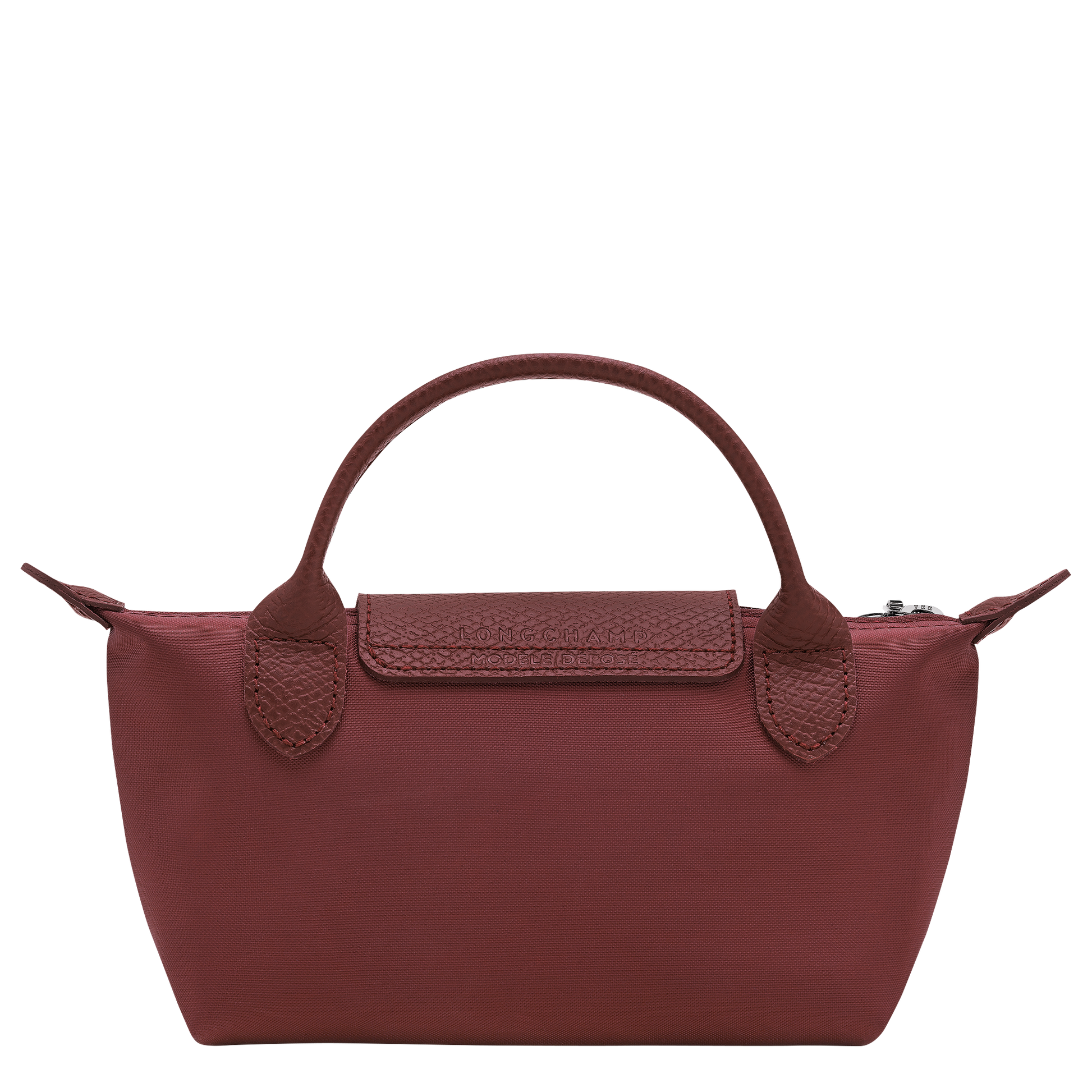LONGCHAMP-Le Pliage One Pouch-Burgundy-34175979P87-4