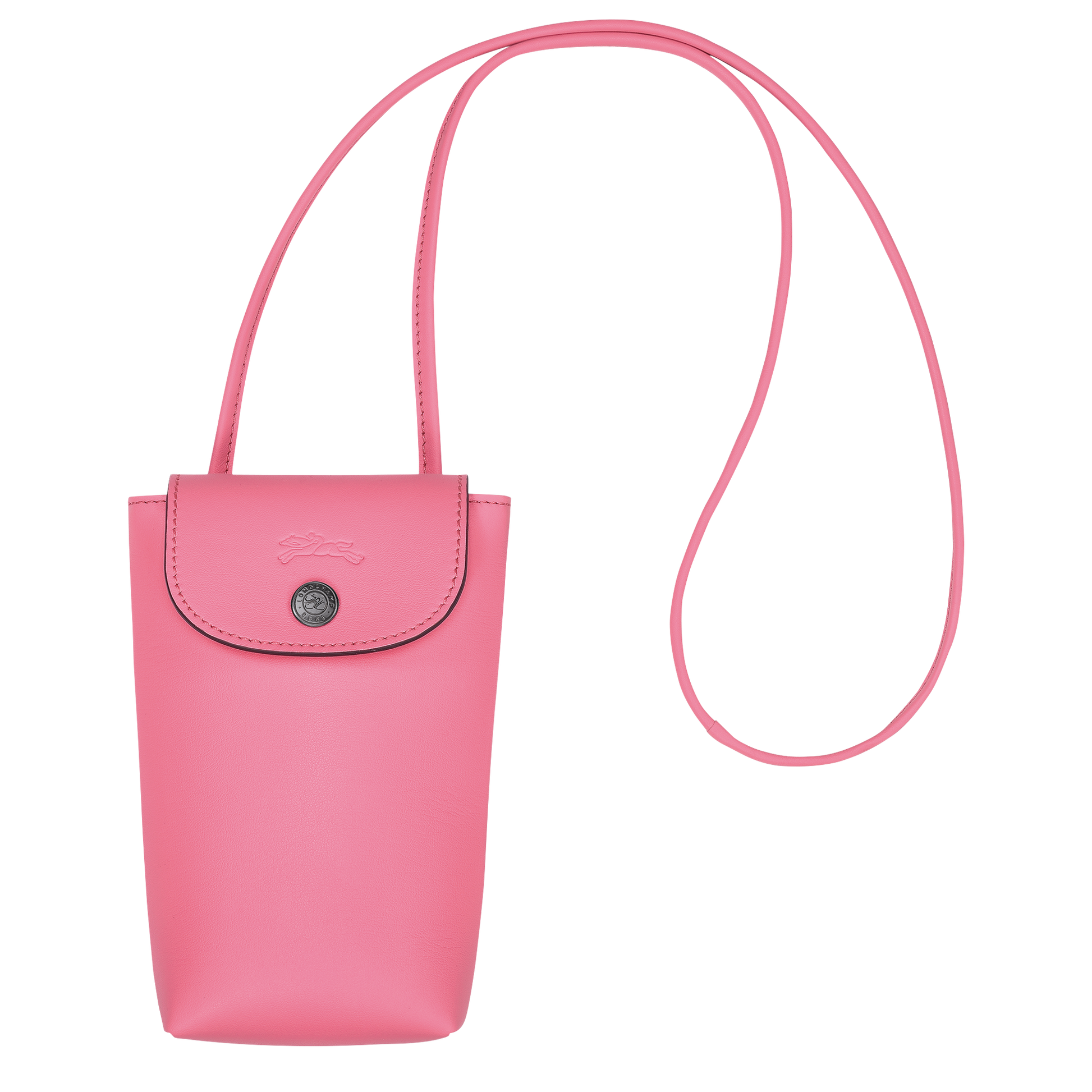 Longchamp cuir pink online