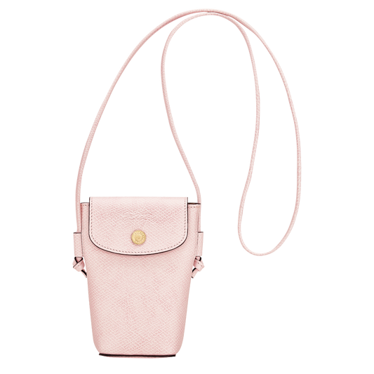 LONGCHAMP-Épure Phone case with leather lace-Ballet-34193HYZM68-1