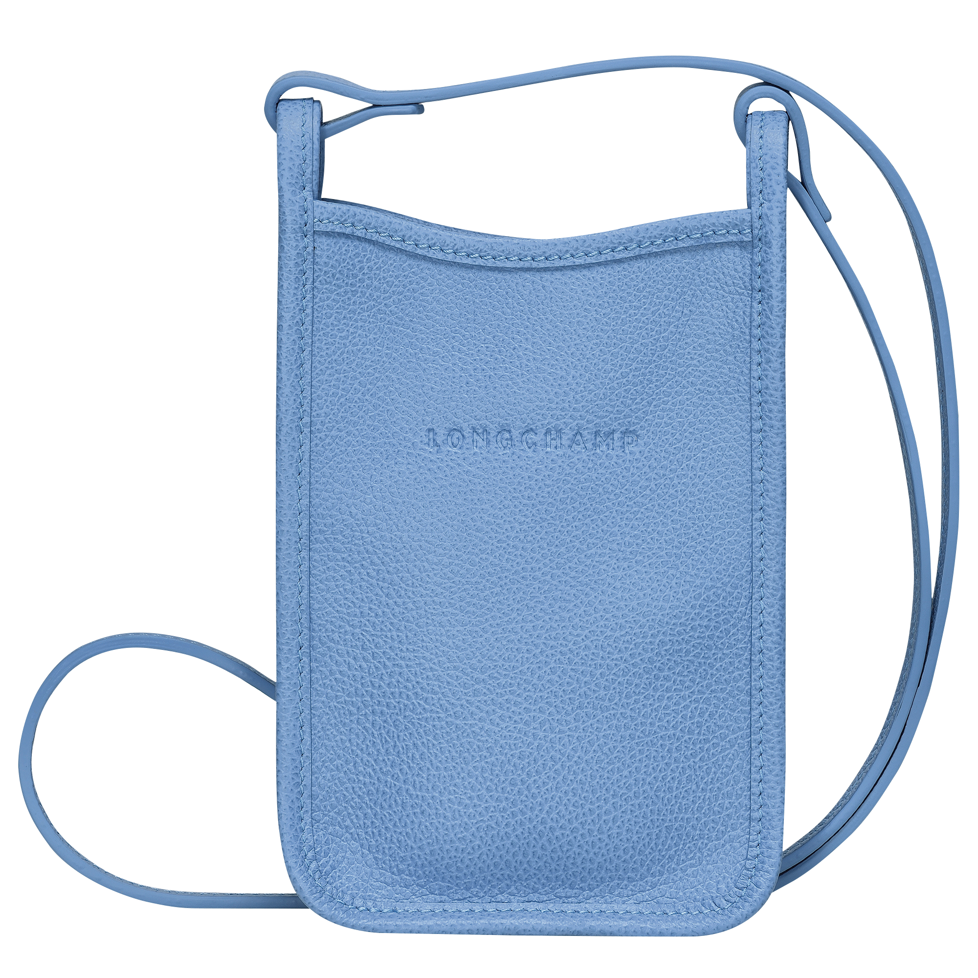 Le Pliage Green Pouch with handle Sky Blue - Recycled canvas (34175919P79)