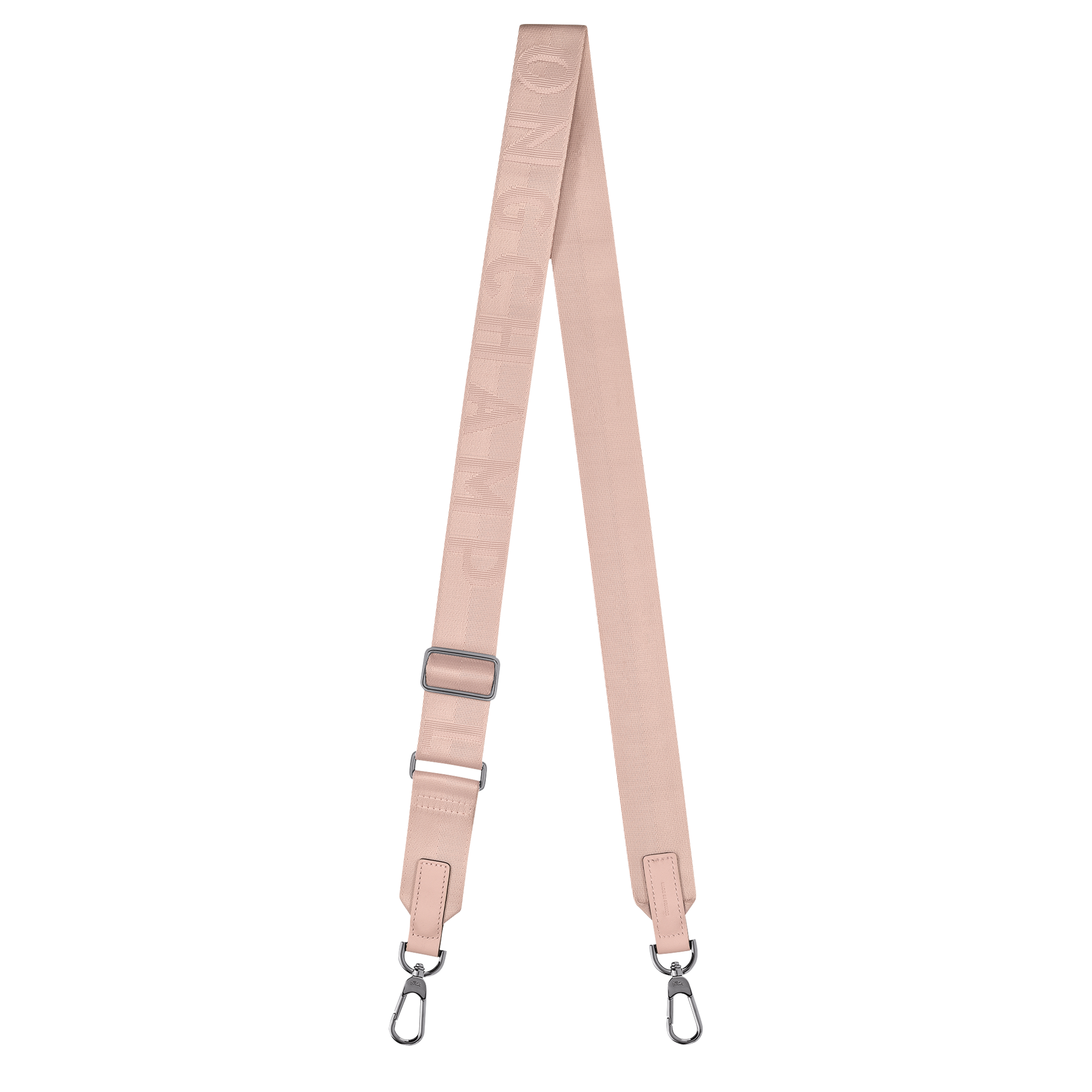 Long champ bag with strap clearance