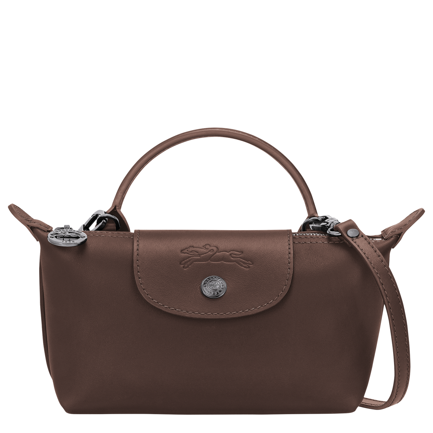 LONGCHAMP-Le Pliage Xtra XS Pouch-Mocha-34205987002-1