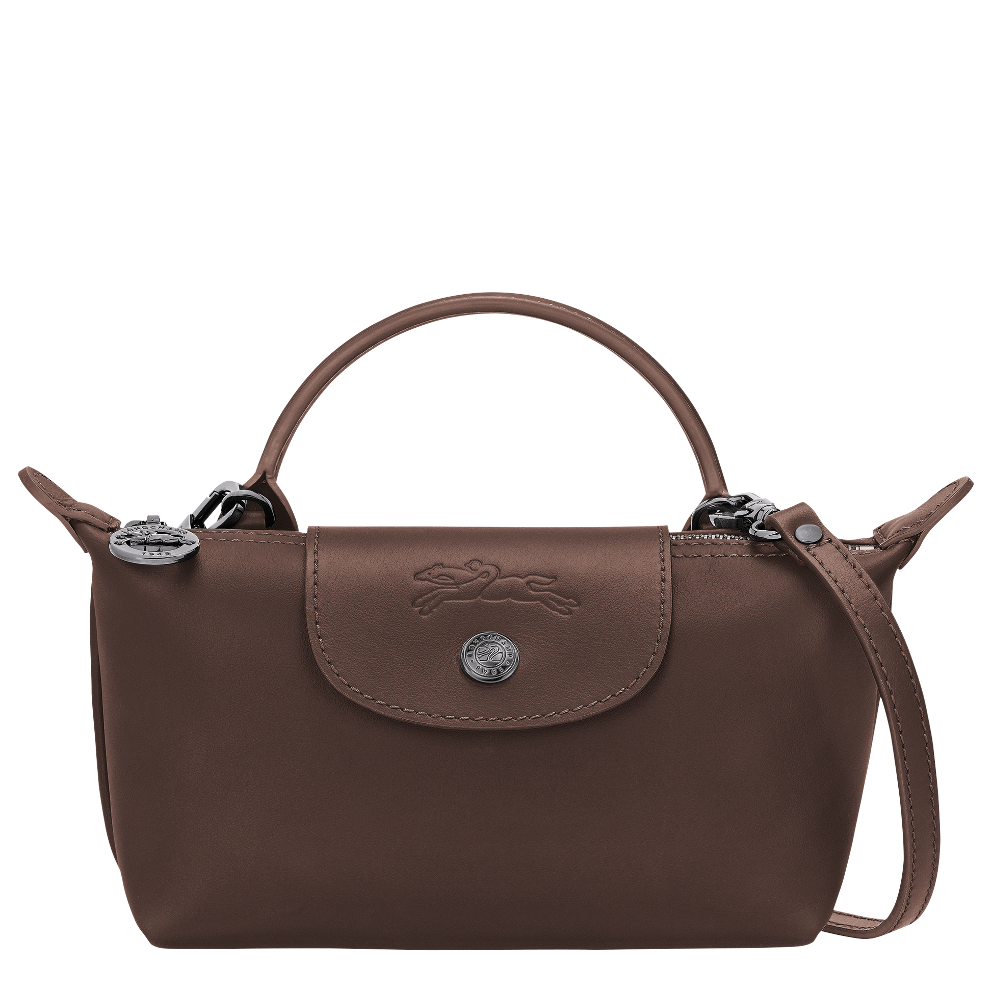 LONGCHAMP-Le Pliage Xtra XS Pouch-Mocha-34205987002-1