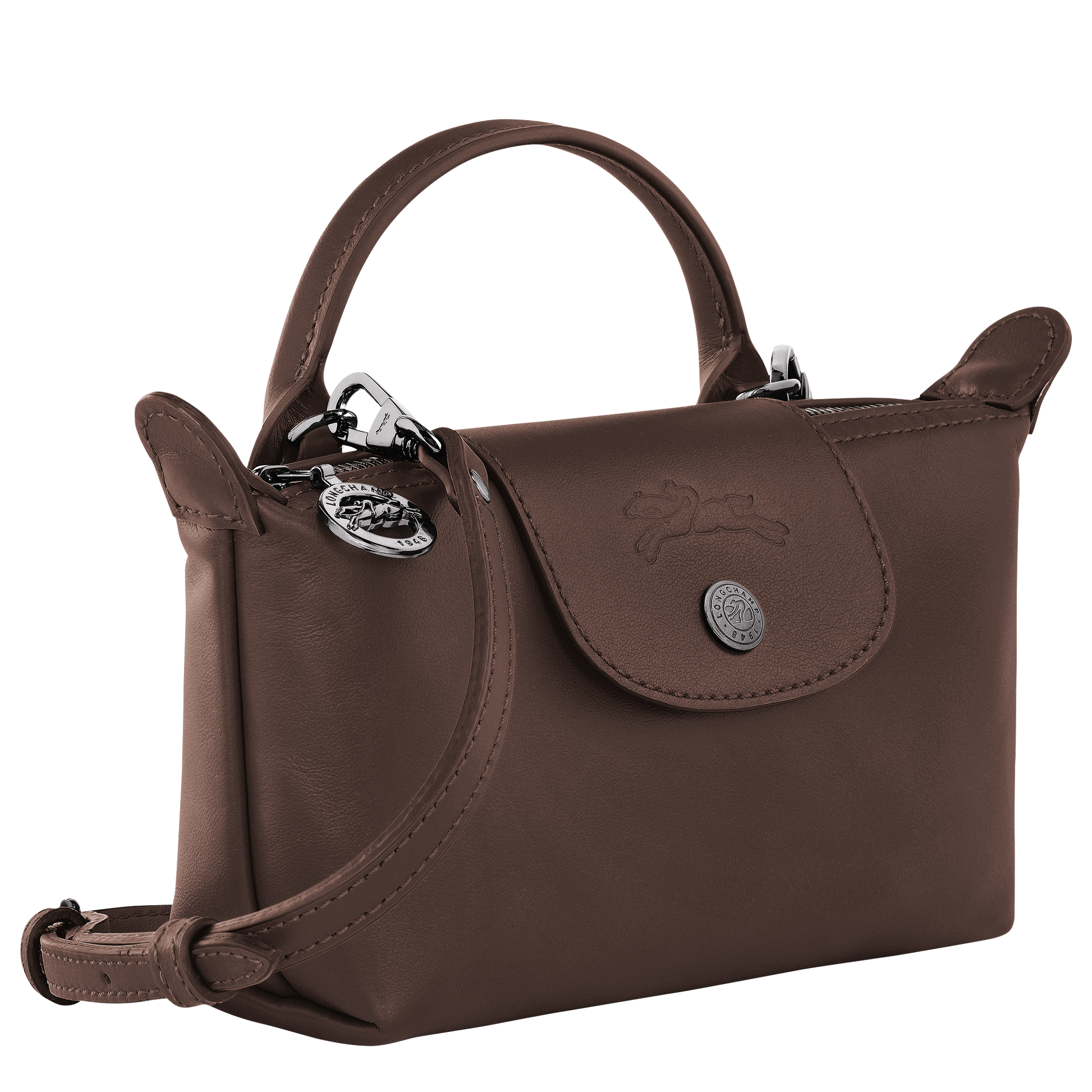 LONGCHAMP-Le Pliage Xtra XS Pouch-Mocha-34205987002-3