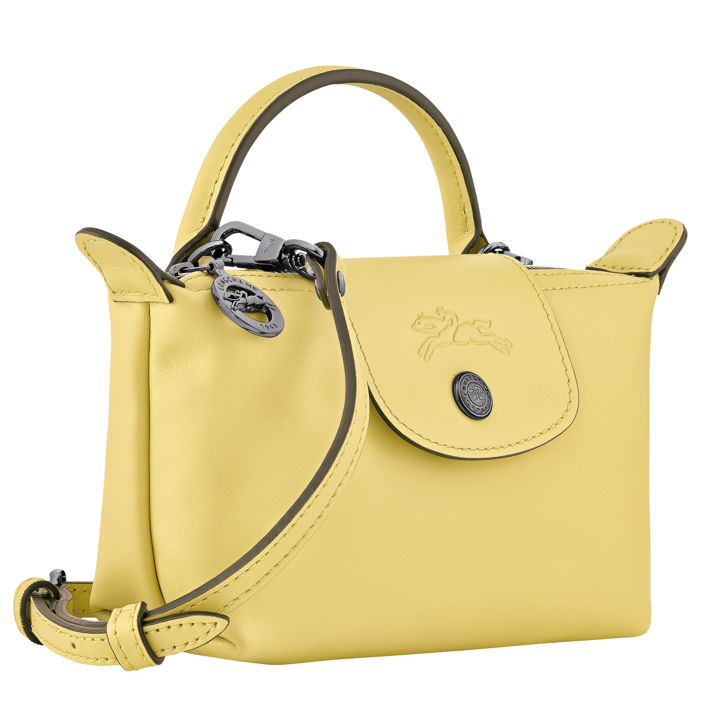LONGCHAMP-Le Pliage Xtra XS Pouch-Lime-34205987M61-3