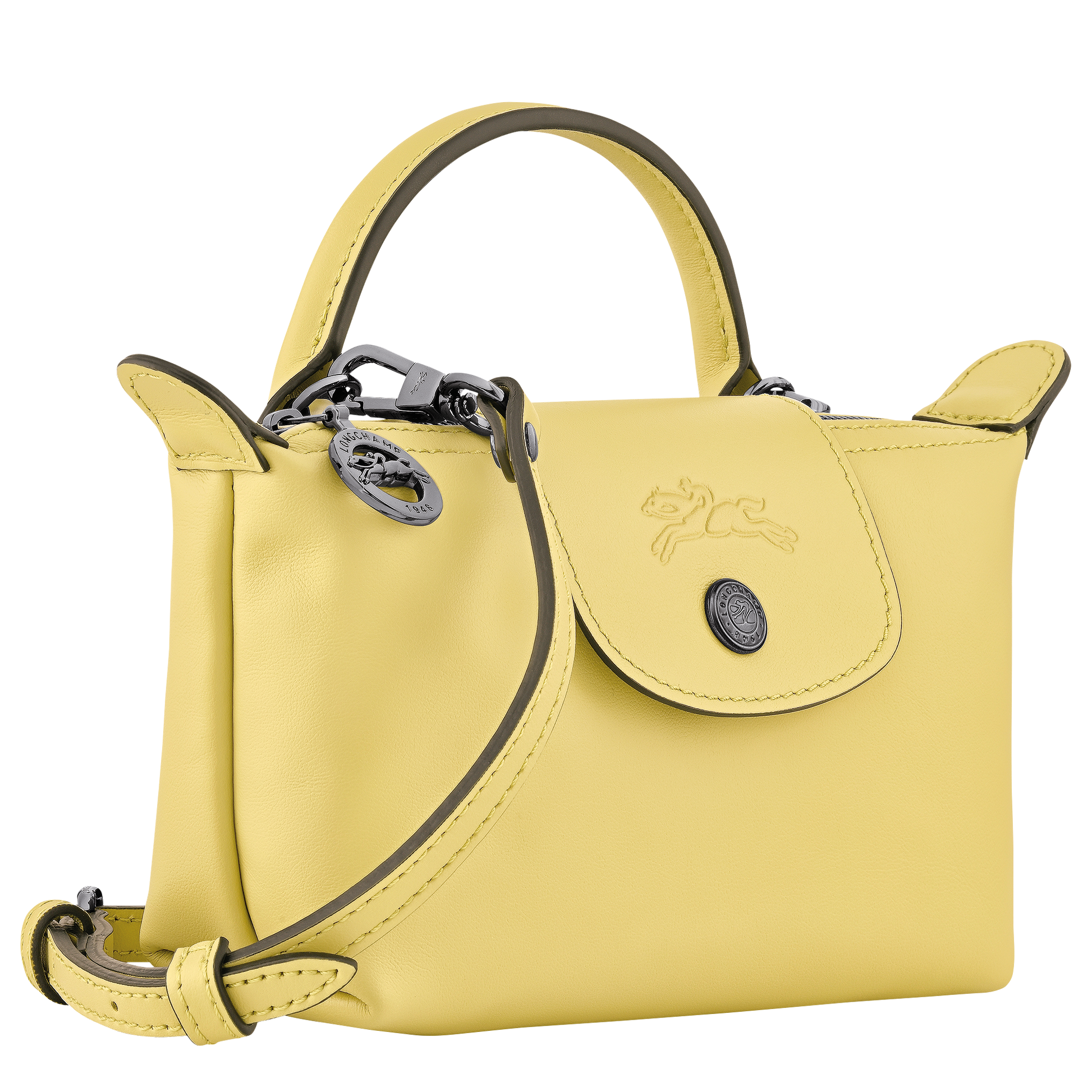 LONGCHAMP-Le Pliage Xtra XS Pouch-Lime-34205987M61-3