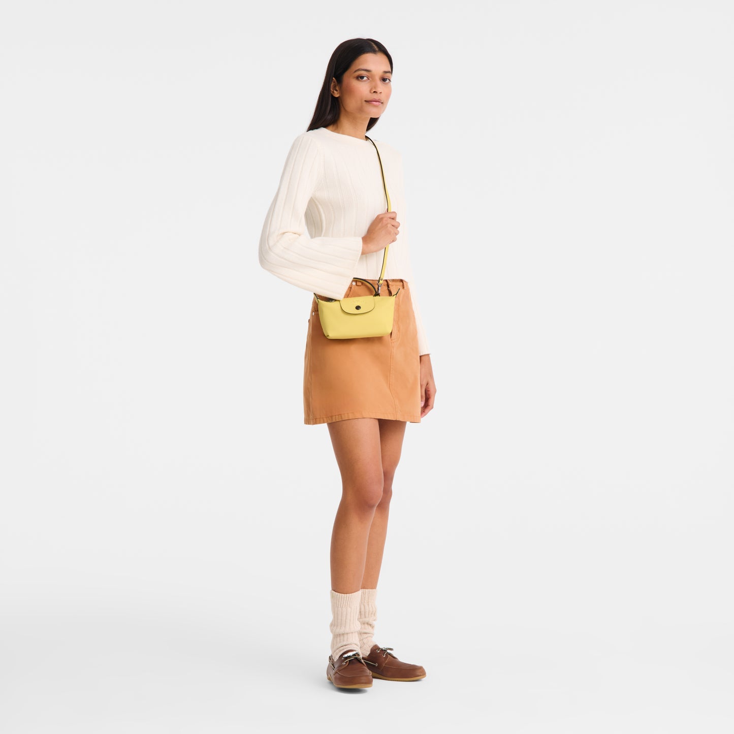 LONGCHAMP-Le Pliage Xtra XS Pouch-Lime-34205987M61-2