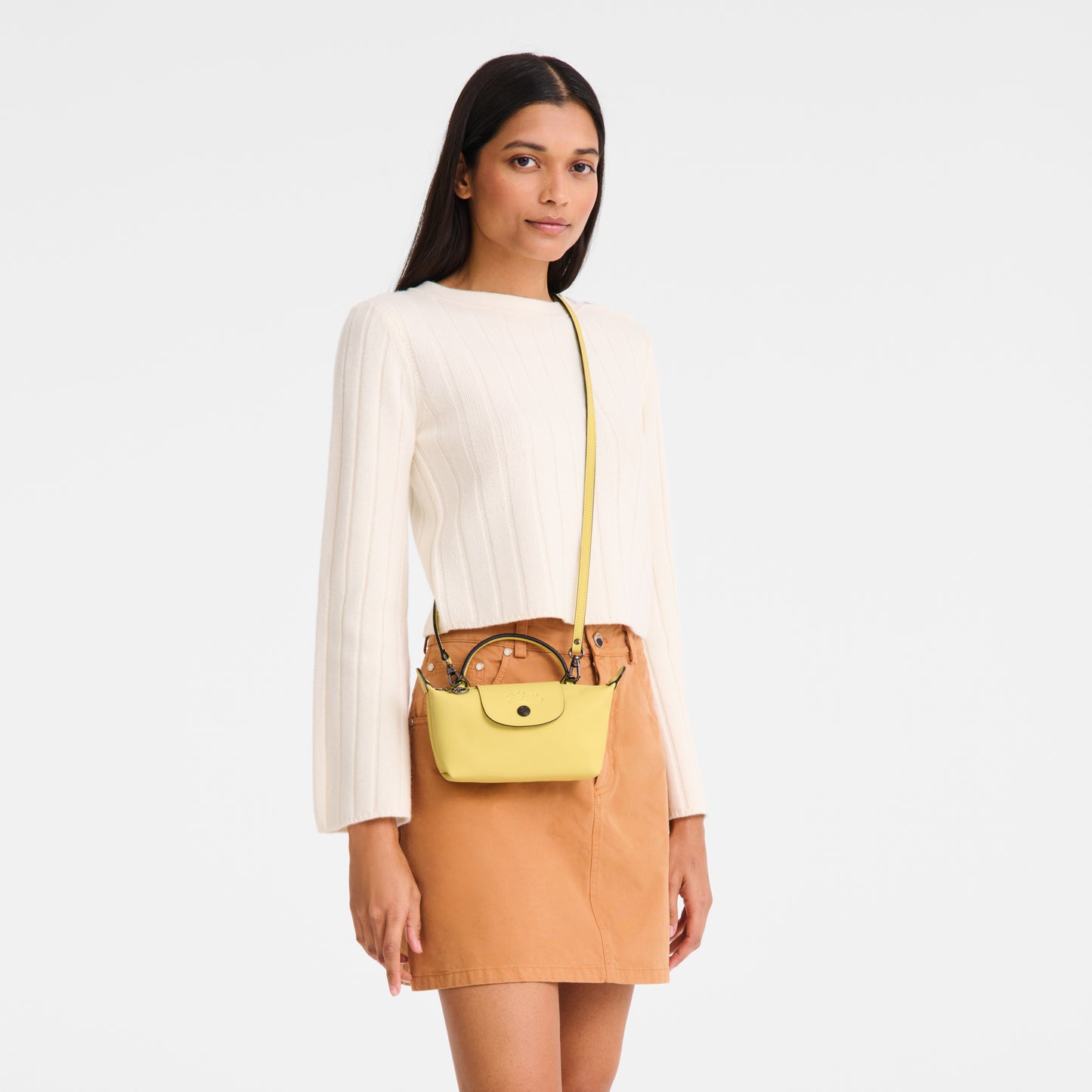 LONGCHAMP-Le Pliage Xtra XS Pouch-Lime-34205987M61-7