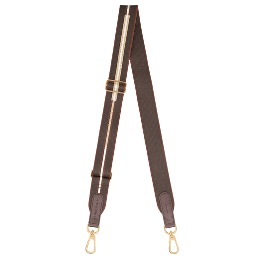 LONGCHAMP-Shoulder strap-Mocha-34224H64002-1