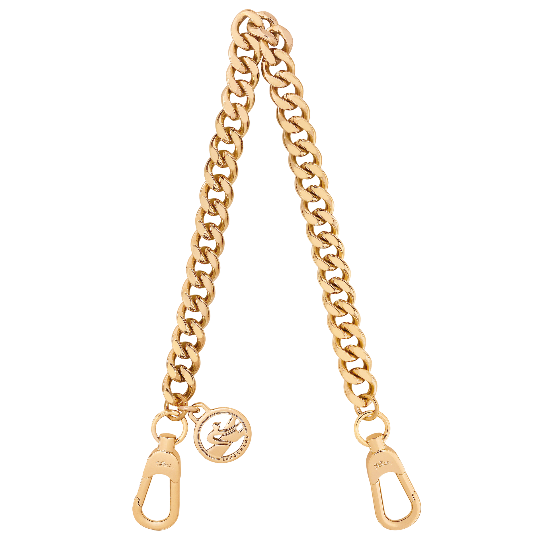 LONGCHAMP-Shoulder strap-Very pale gold-34227METDTP-1