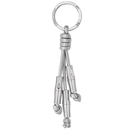 LONGCHAMP-Le Roseau Key ring-Silver-36101HJY023-1