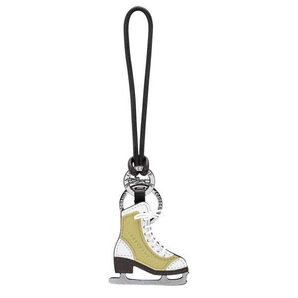 Key ring Pistachio - Leather | Longchamp ID