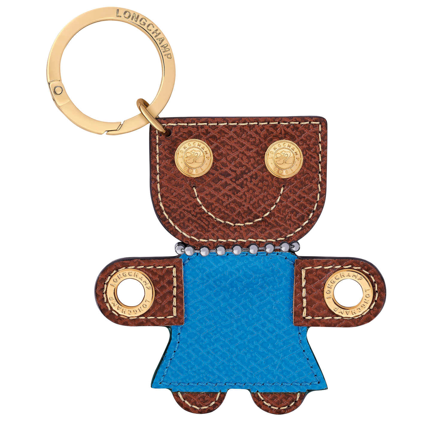 LONGCHAMP-Épure Key ring-Azure-36120J95072-1