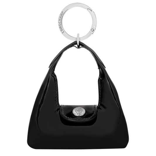 LONGCHAMP-Le Pliage Xtra Key ring-Black-36124HJN001-1