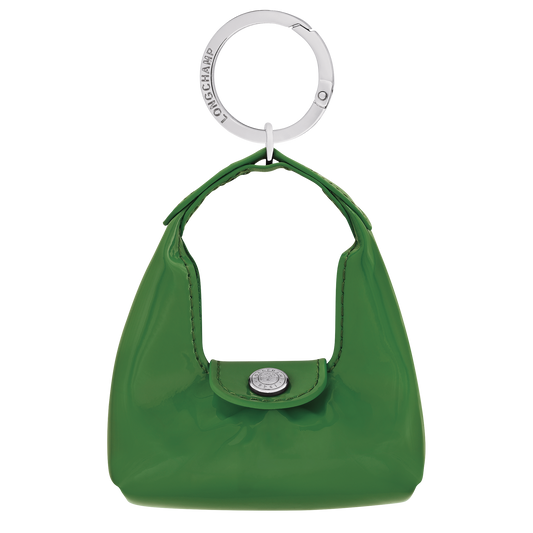LONGCHAMP-Le Pliage Xtra Key ring-Matcha-36124HJNM80-1