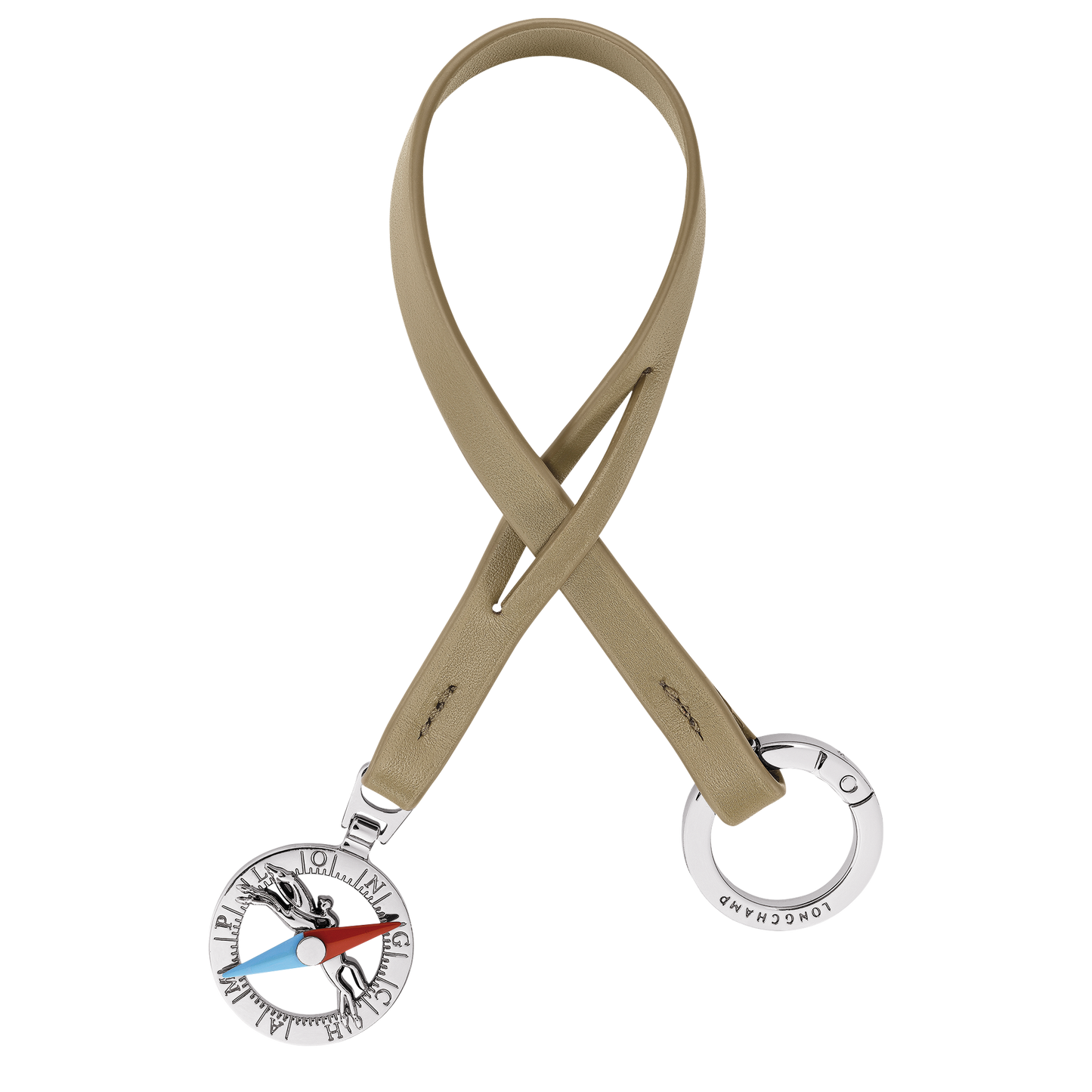 LONGCHAMP-Le Pliage Collection Key ring-Lichen-36126K10M64-1