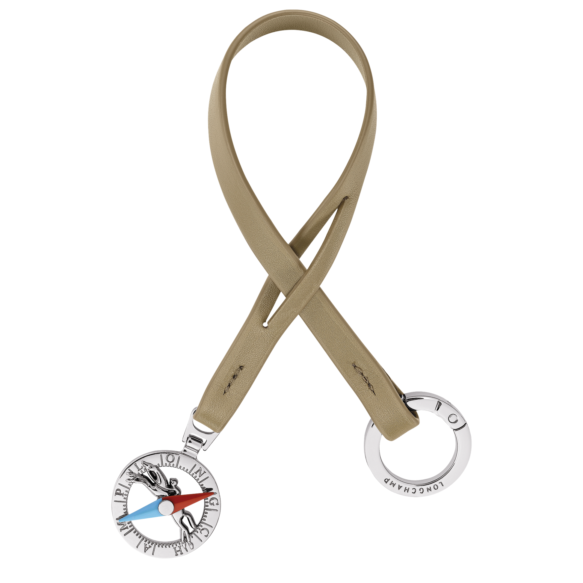 LONGCHAMP-Le Pliage Collection Key ring-Lichen-36126K10M64-1
