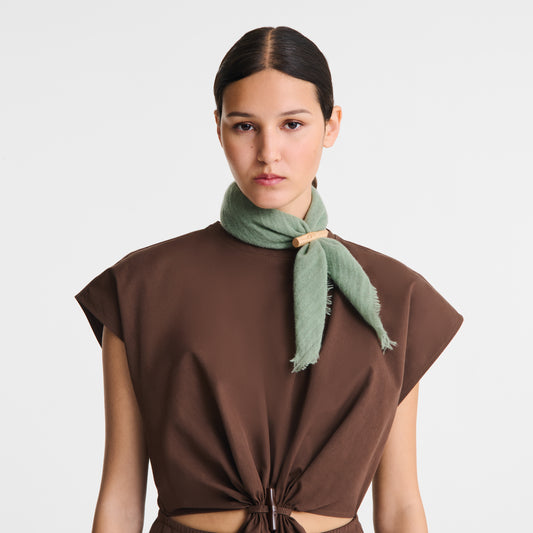 LONGCHAMP-L'Hiver en douceur Stole-Oregano-50168CHIM16-1