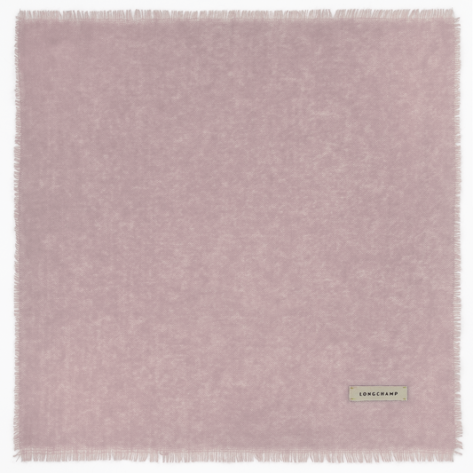 LONGCHAMP-L'Hiver en douceur Stole-Pink Tea-50168CHIP96-1