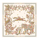 LONGCHAMP-Forêt Longchamp Silk scarf 90-Ecru-50647GSO037-1
