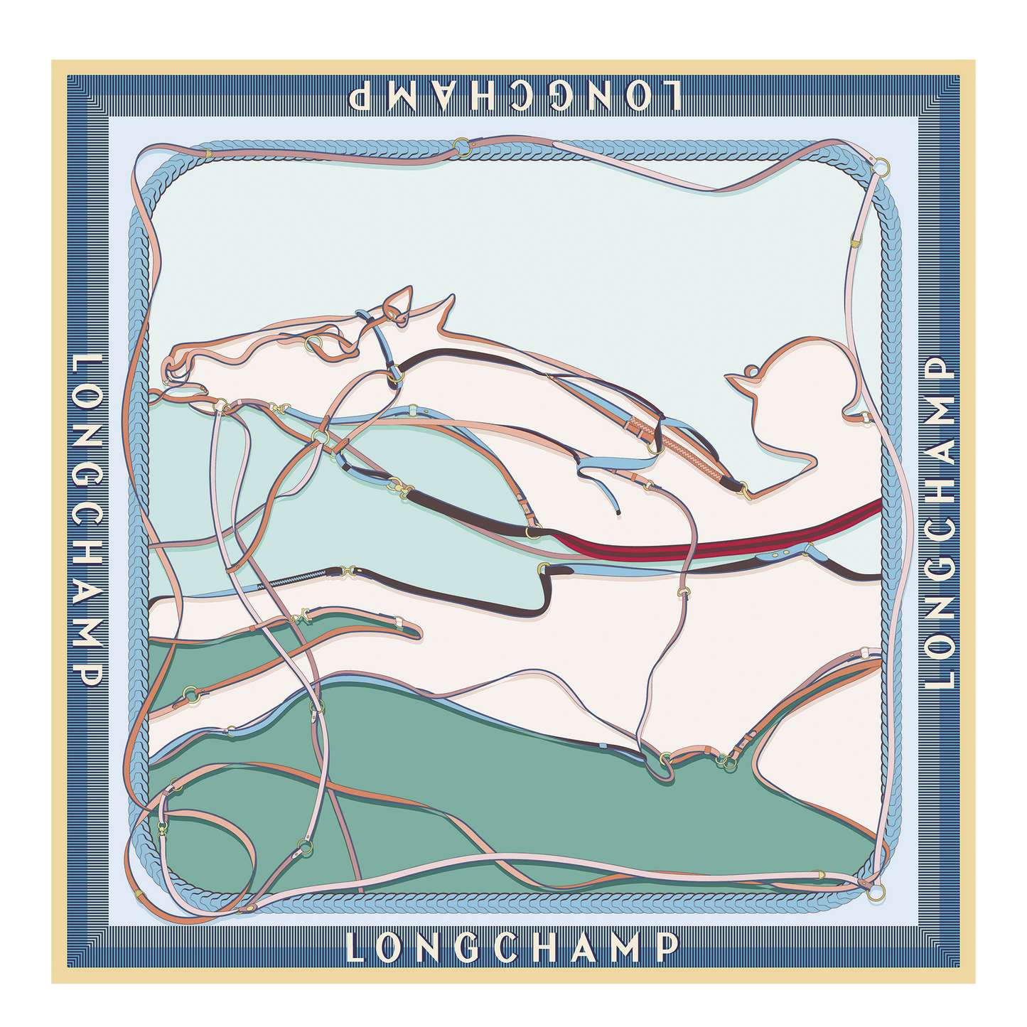 A toute Allure Silk scarf 90