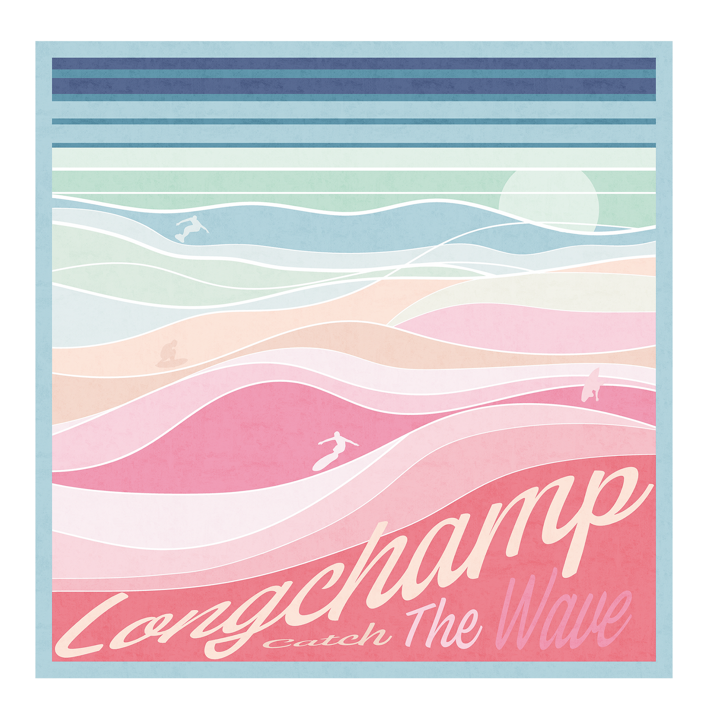 En Pleine Vague Silk scarf 50