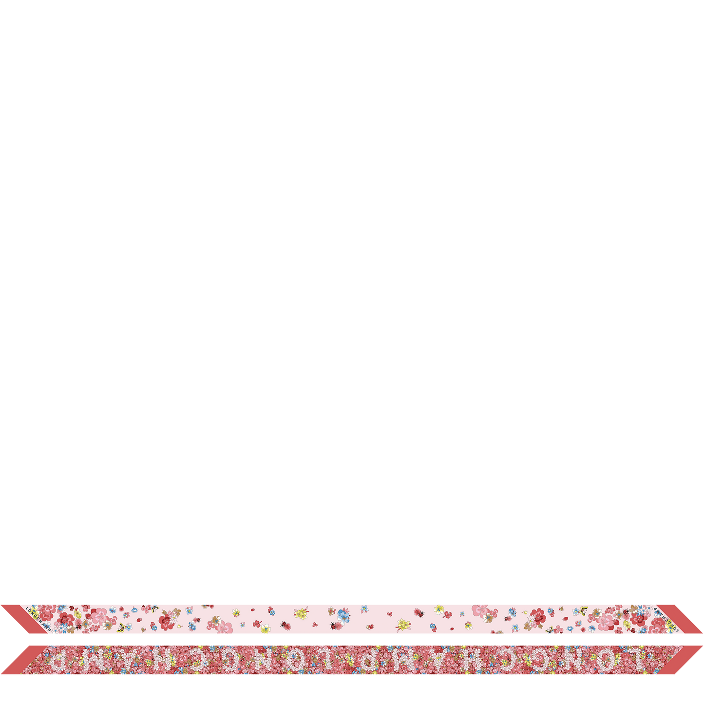 LONGCHAMP-Frise Fleurie Headband-Strawberry-51053GSO218-1