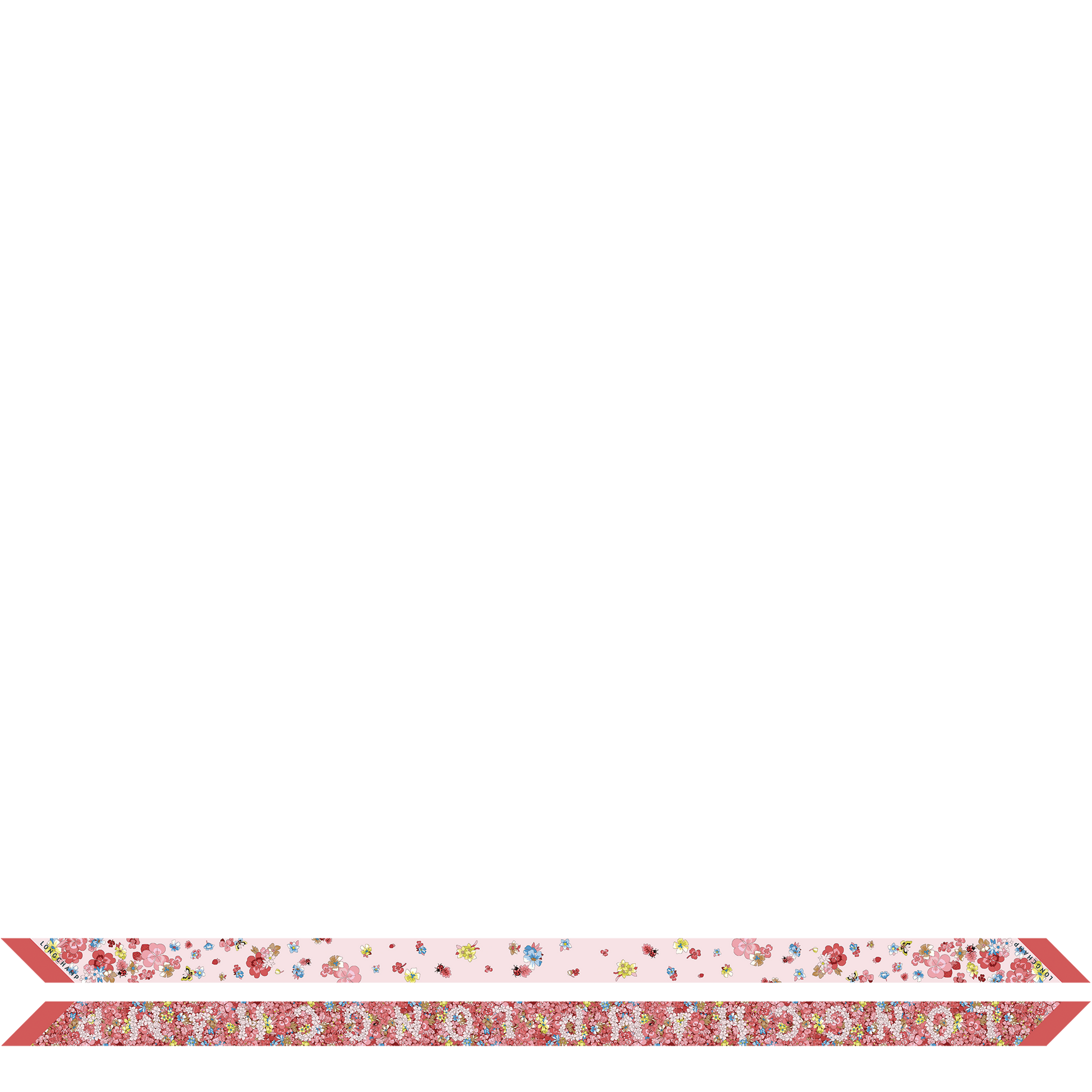 LONGCHAMP-Frise Fleurie Headband-Strawberry-51053GSO218-1