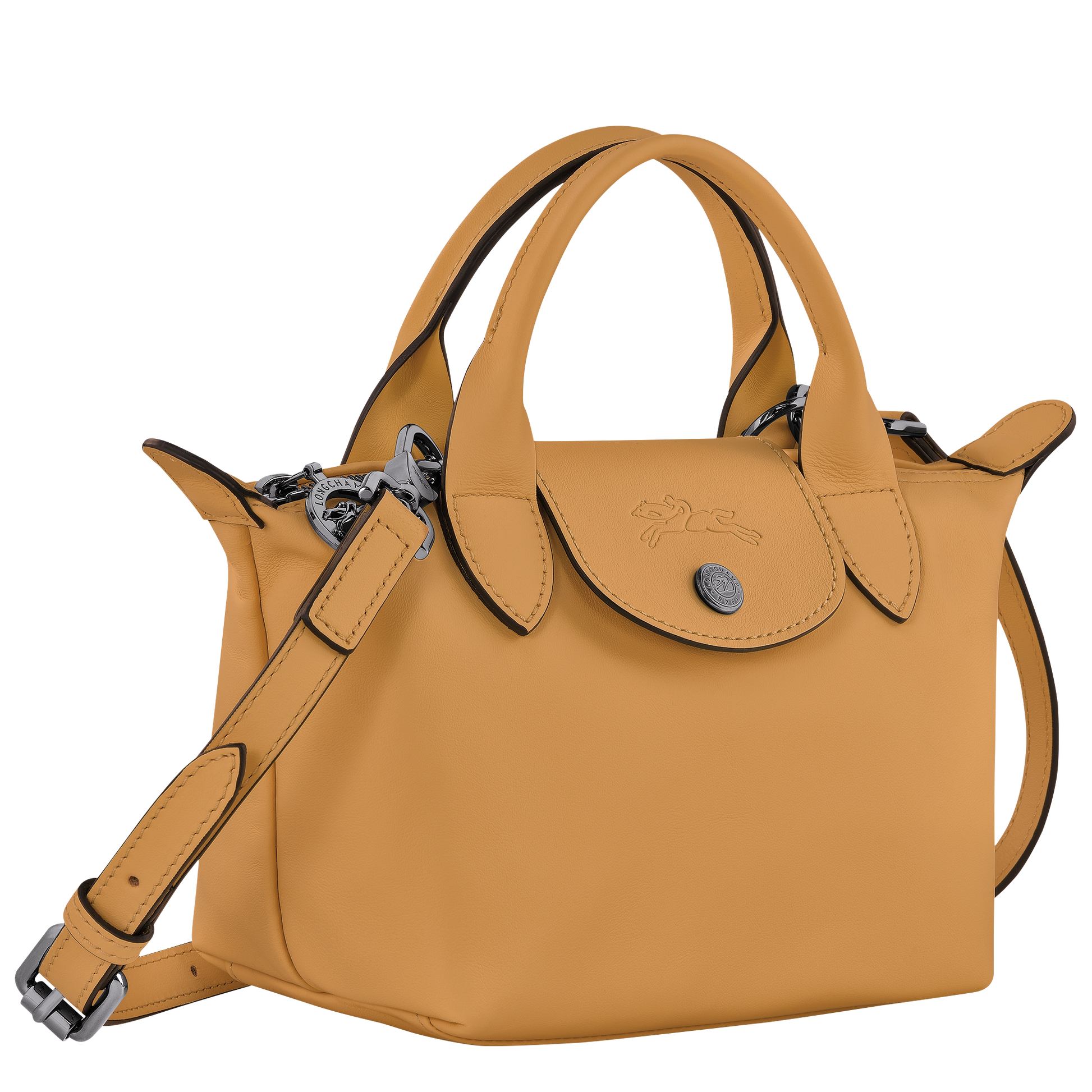 Le Pliage Xtra XS Handbag Honey Leather L1500987117