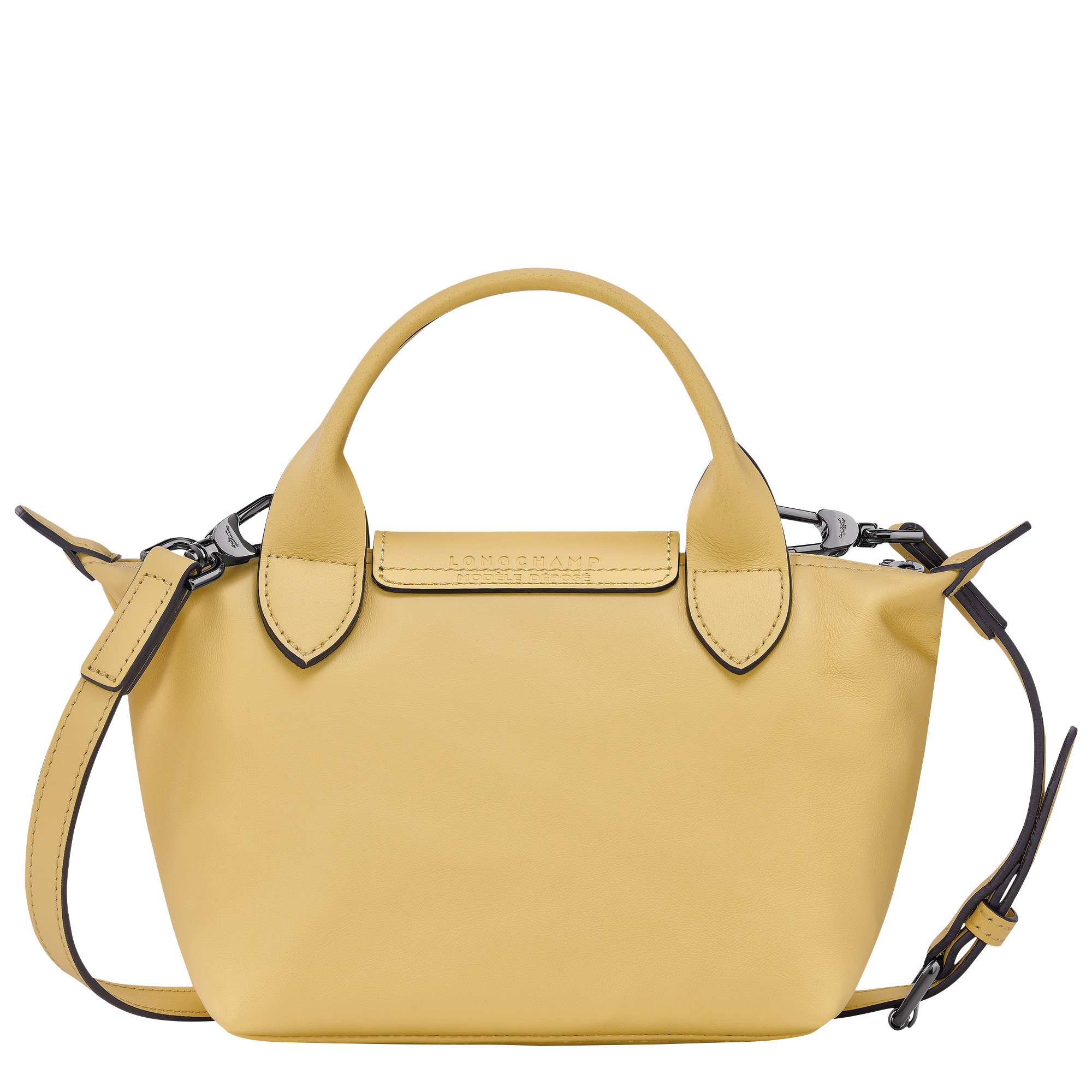 Longchamp Extra Small Le Pliage Cuir Top Handle Bag - Farfetch