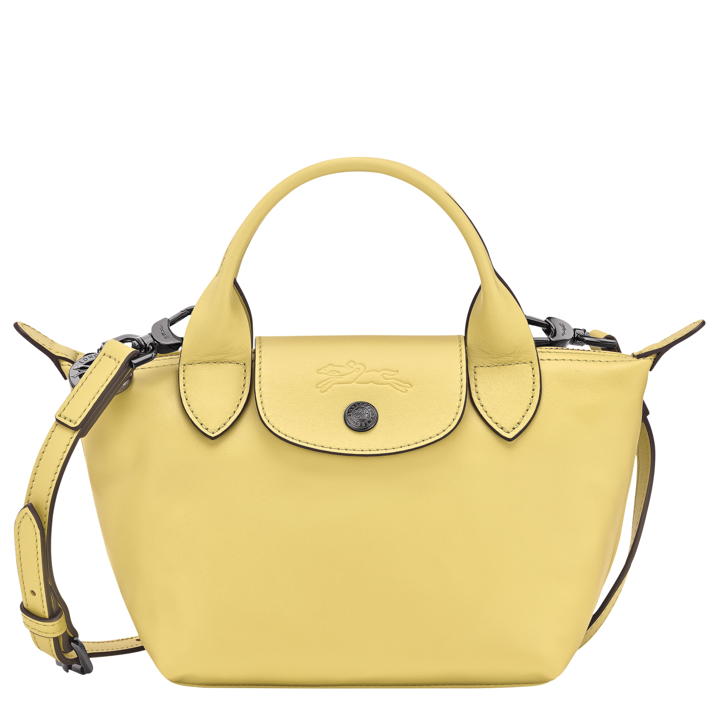 LONGCHAMP-Le Pliage Xtra XS Handbag-Lime-L1500987M61-1