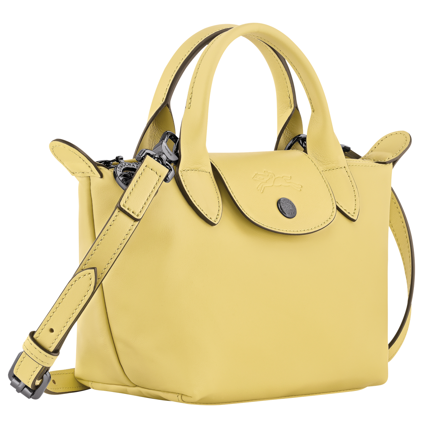 LONGCHAMP-Le Pliage Xtra XS Handbag-Lime-L1500987M61-3