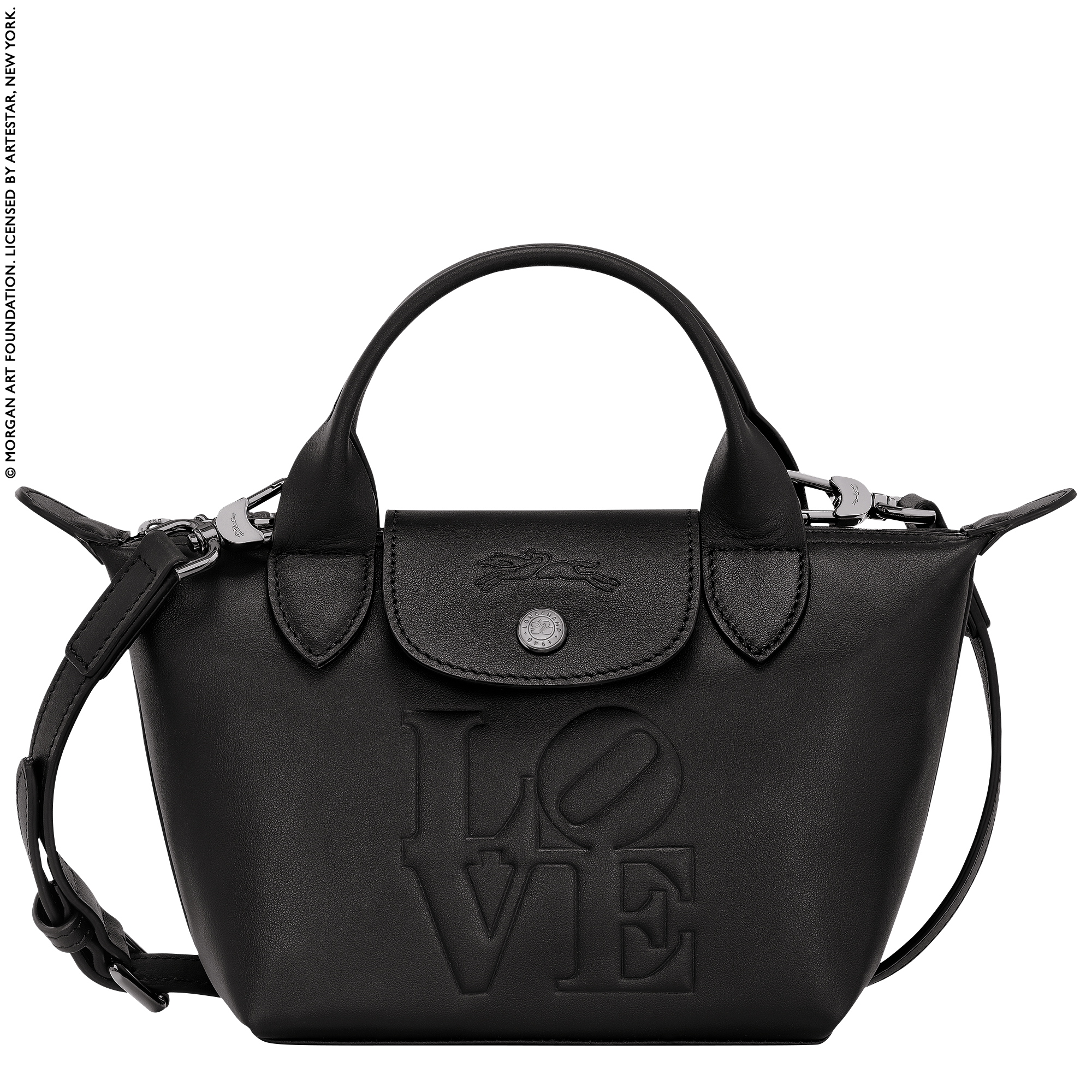 Longchamp x Robert Indiana Handbag XS