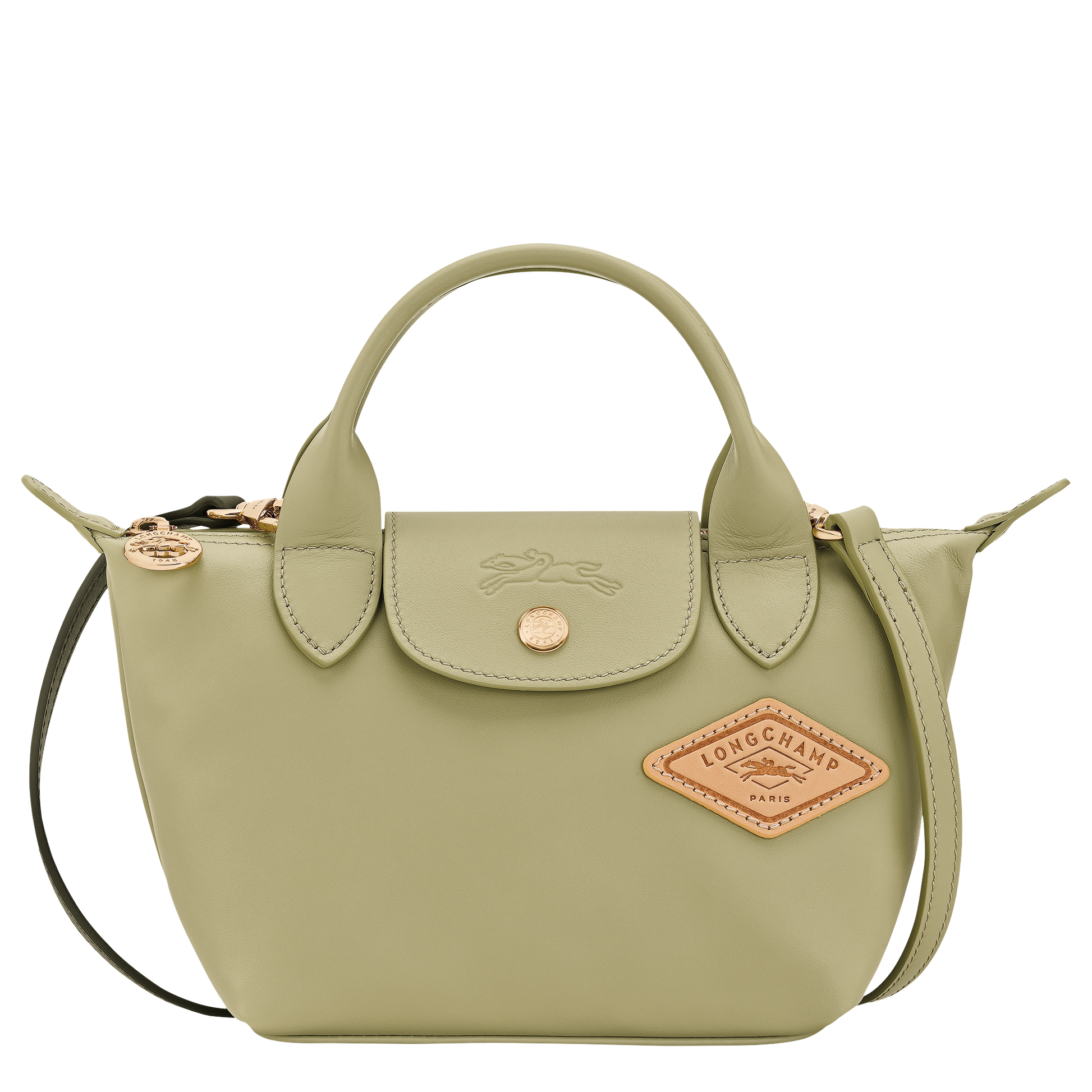 LONGCHAMP-Le Pliage Xtra XS Handbag-Almond Green-L1500HJJM70-1