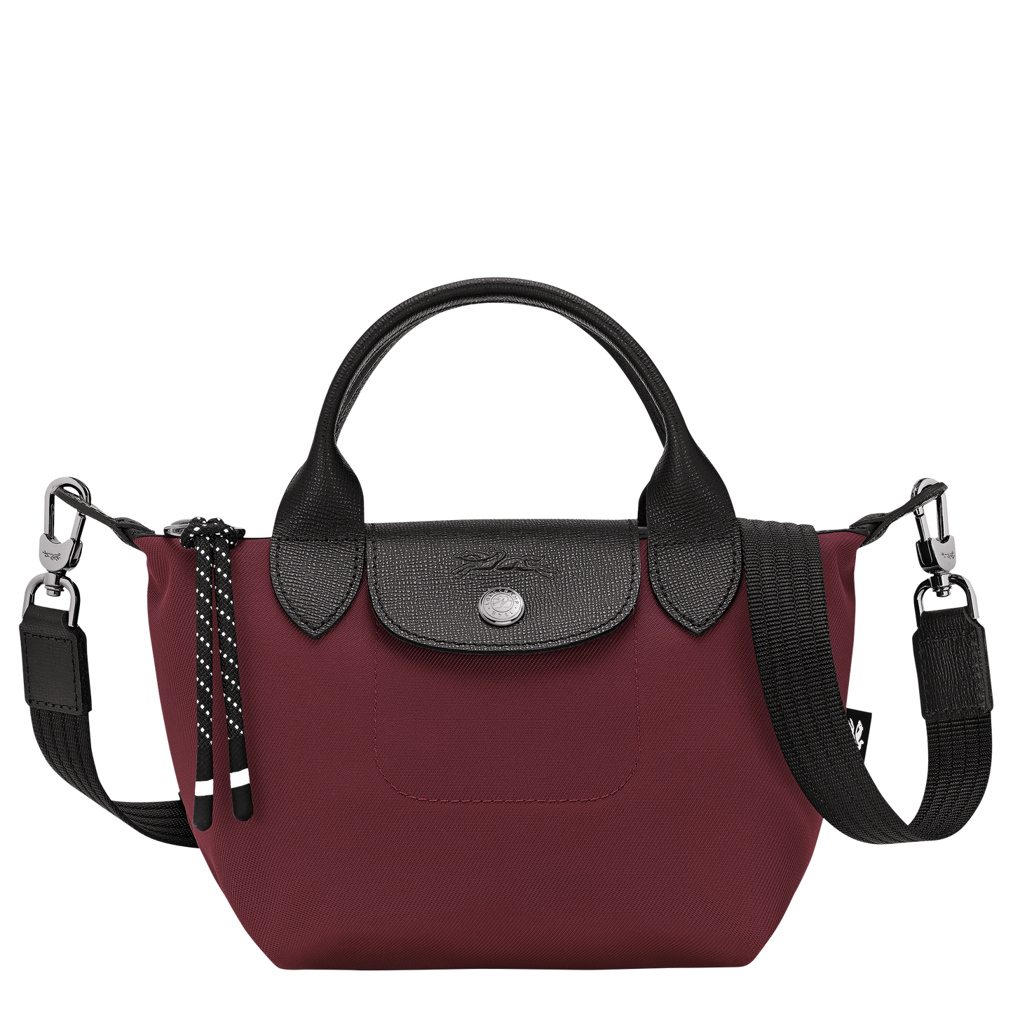 LONGCHAMP-Le Pliage Energy XS Handbag-Burgundy-L1500HSR119-1