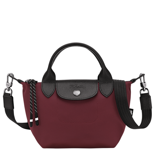LONGCHAMP-Le Pliage Energy XS Handbag-Burgundy-L1500HSR119-1