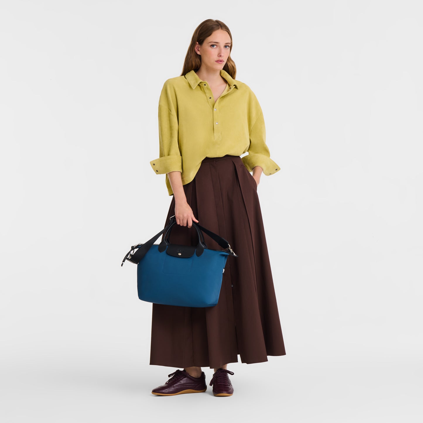 LONGCHAMP-Le Pliage Energy L Handbag-Ink blue-L1515HSR806-2