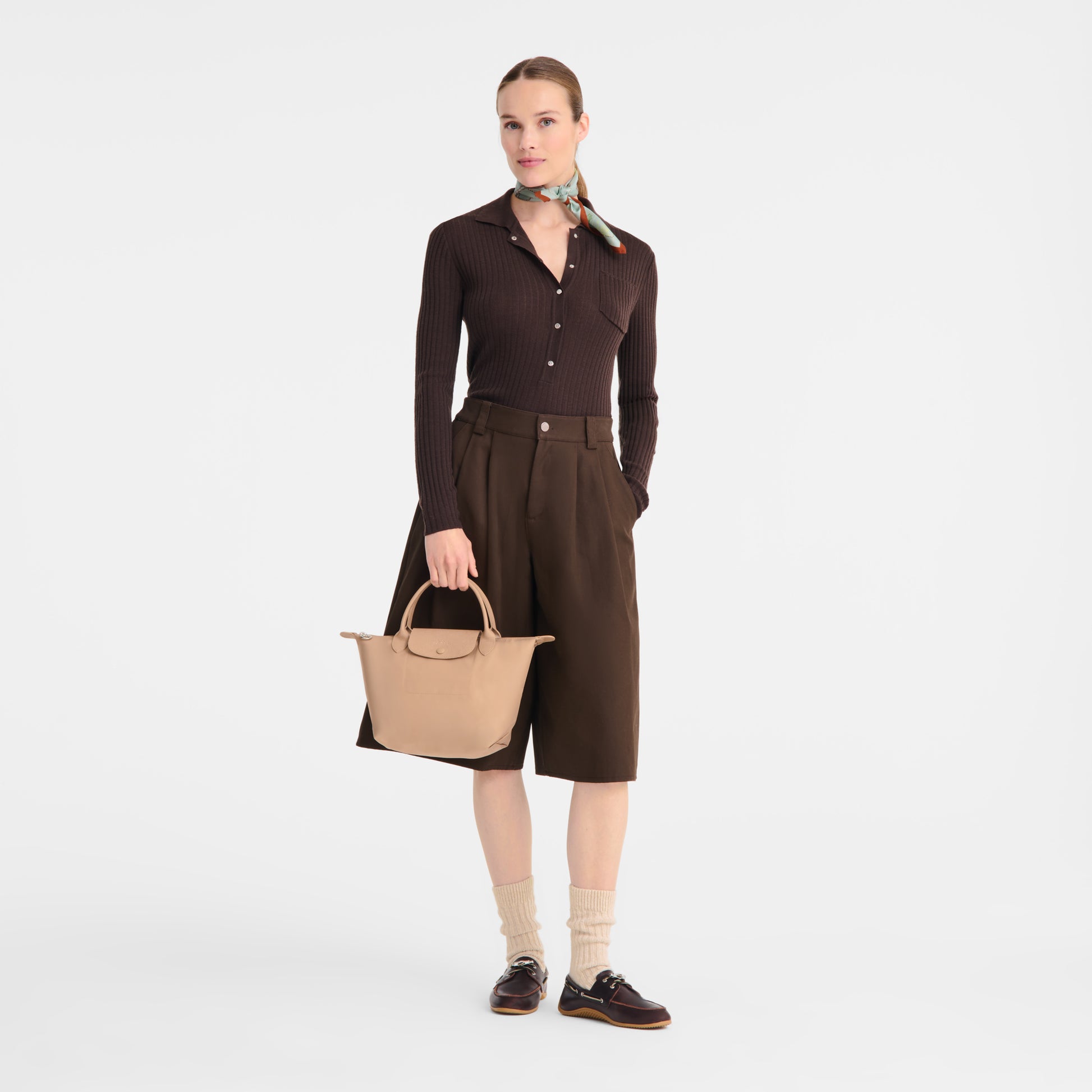 LONGCHAMP-Le Pliage One S Handbag-Beige-L1621979105-2