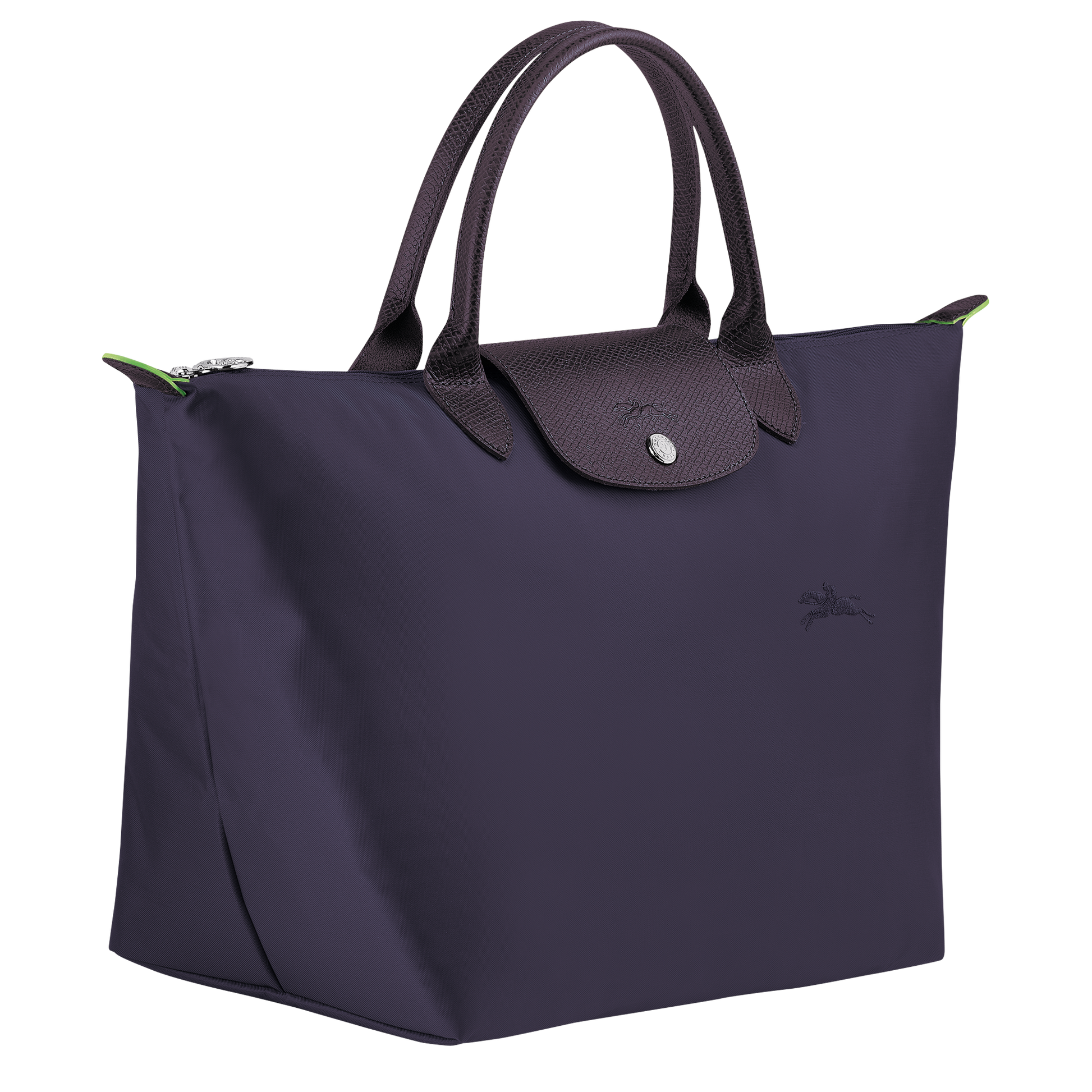 Le Pliage Green Handbag M Bilberry Canvas L1623919645 Longchamp ID LONGCHAMP