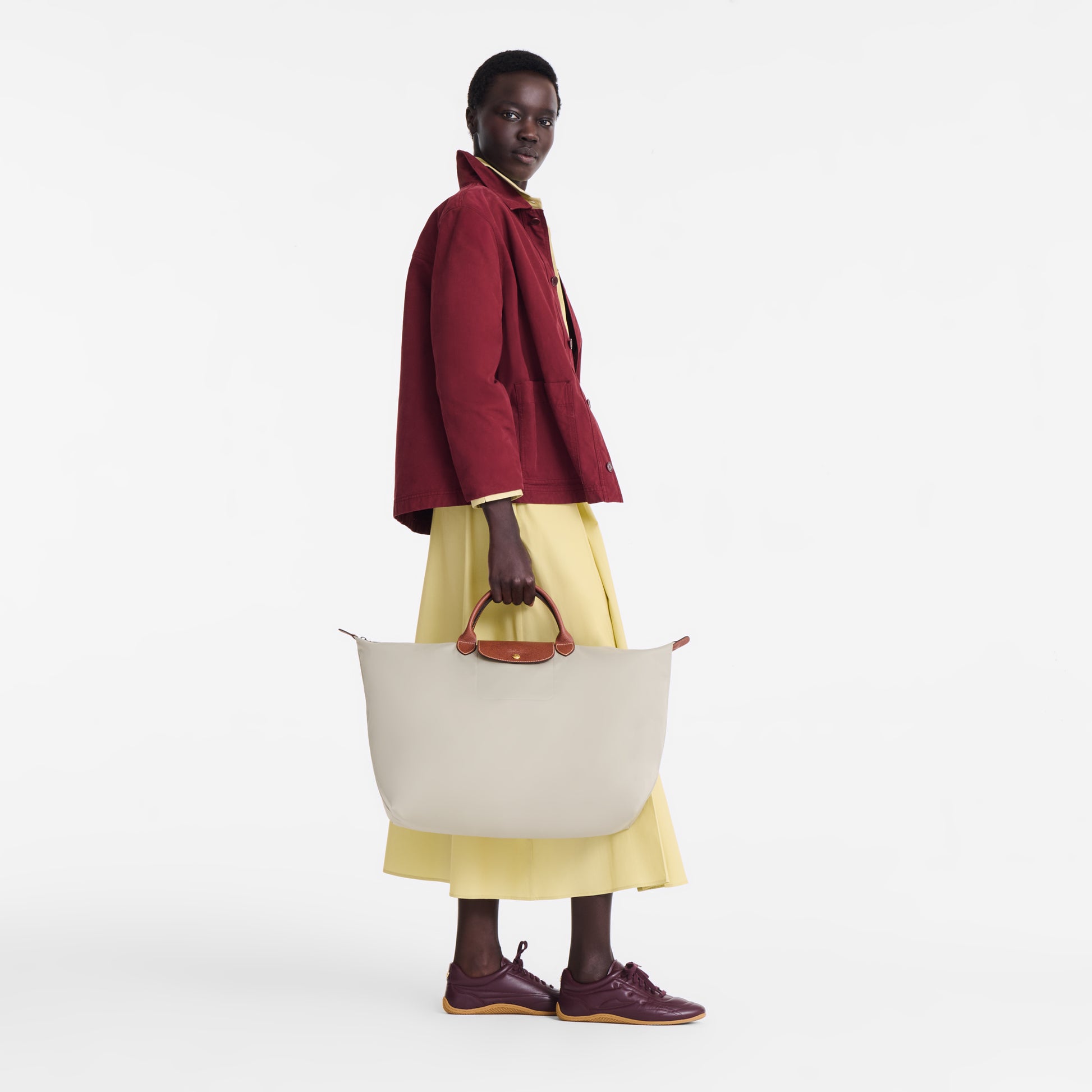 LONGCHAMP-Le Pliage Original L Travel bag-Pebble-L1624089349-2