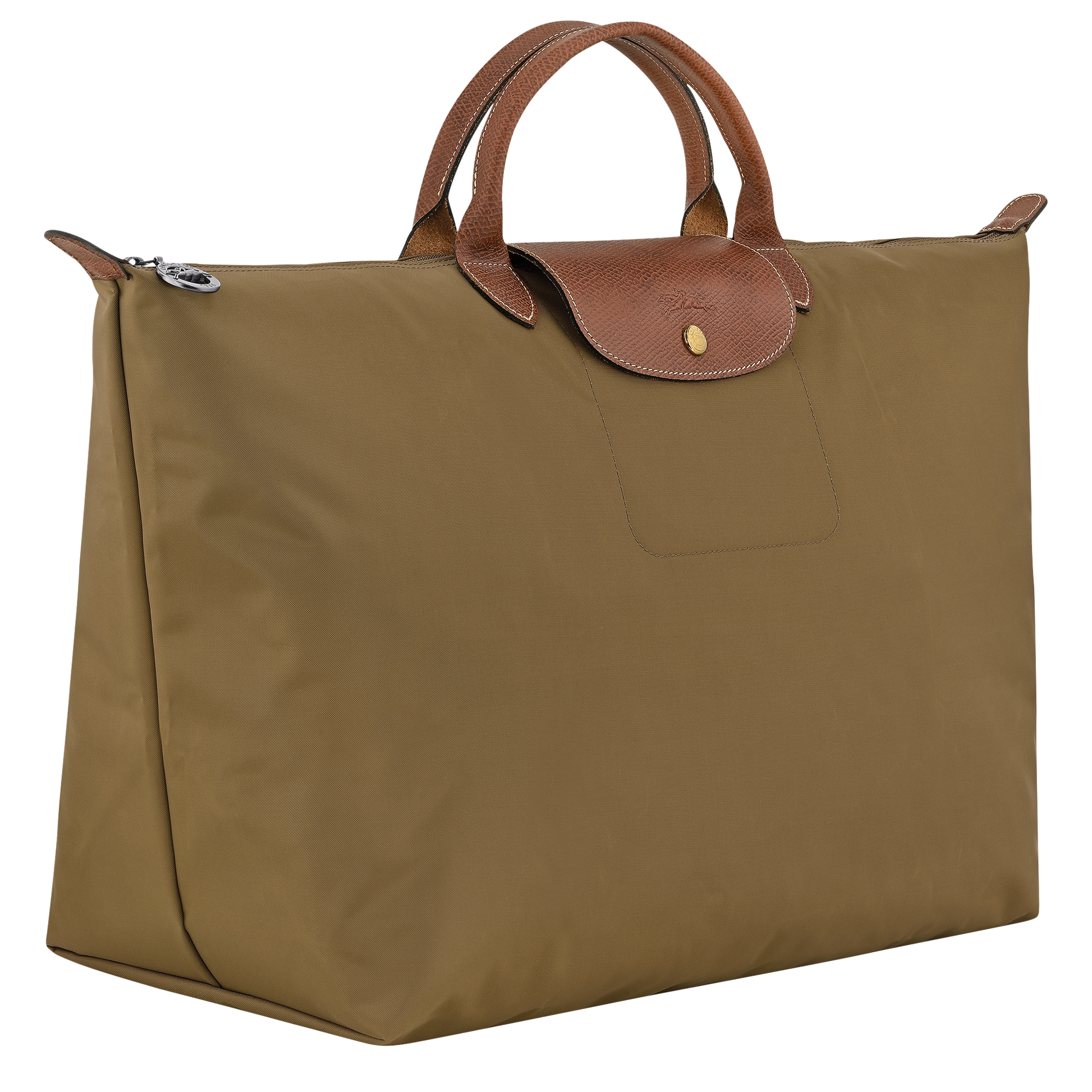 LONGCHAMP-Le Pliage Original L Travel bag-Olive-L1624089510-2