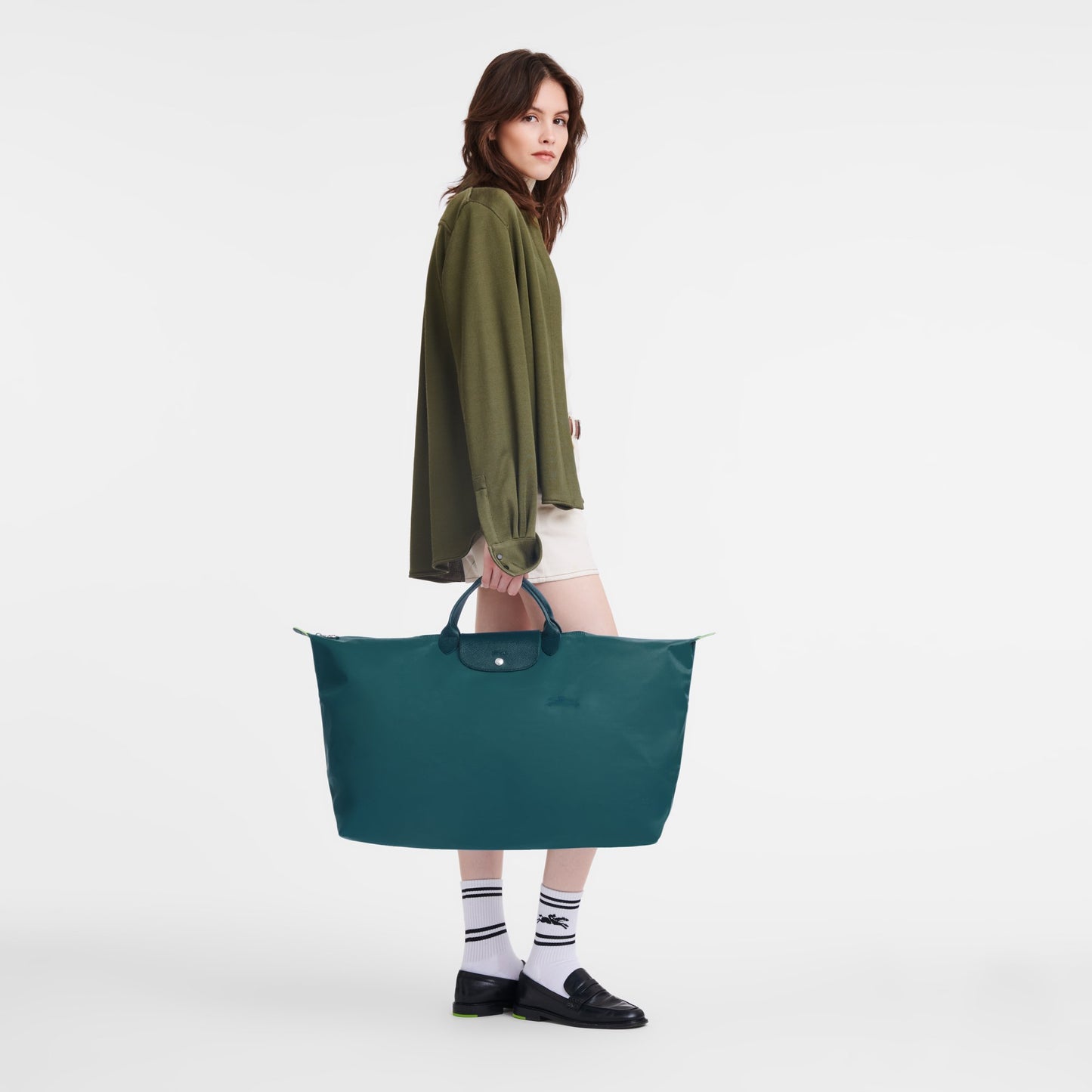 Le Pliage Green M Travel bag