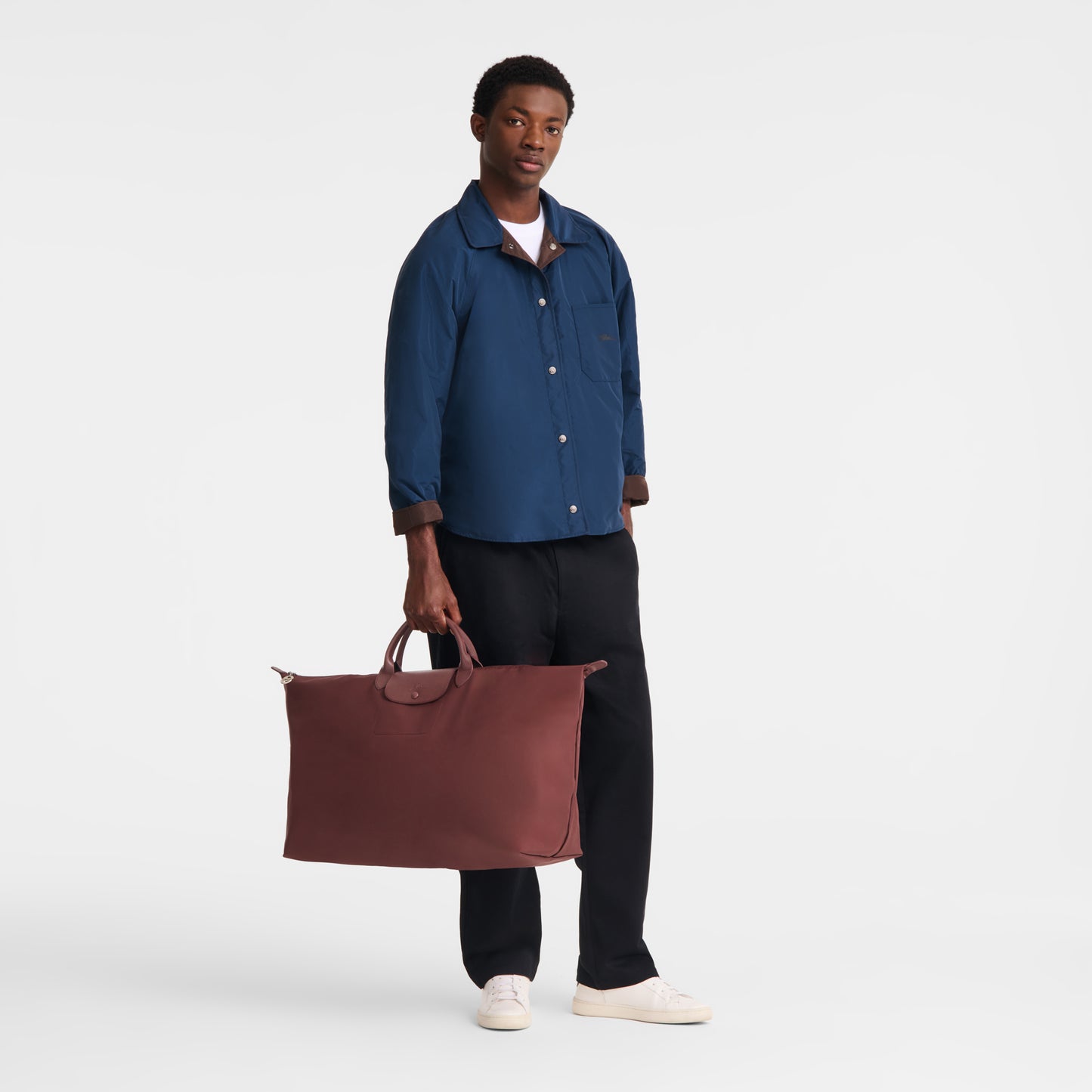 LONGCHAMP-Le Pliage One M Travel bag-Burgundy-L1625979P87-2