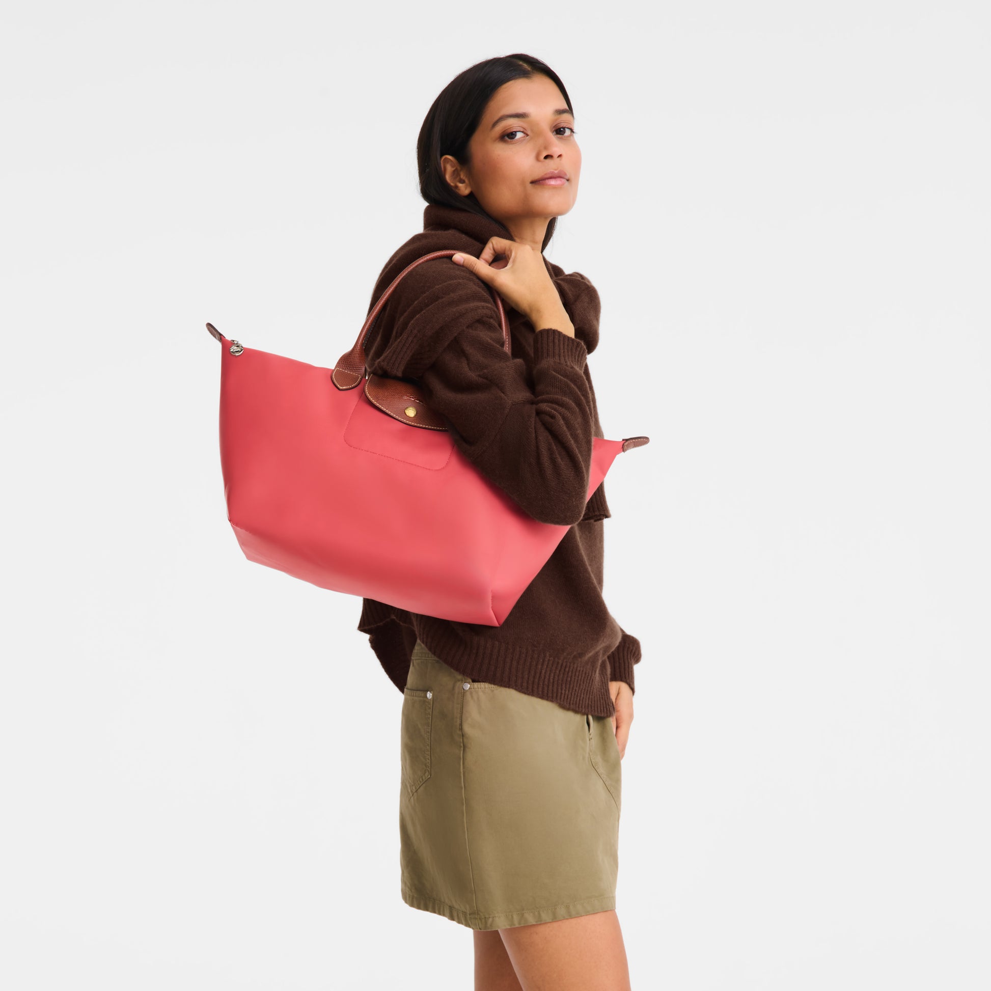 LONGCHAMP-Le Pliage Original L Handbag-Strawberry-L1626089218-8